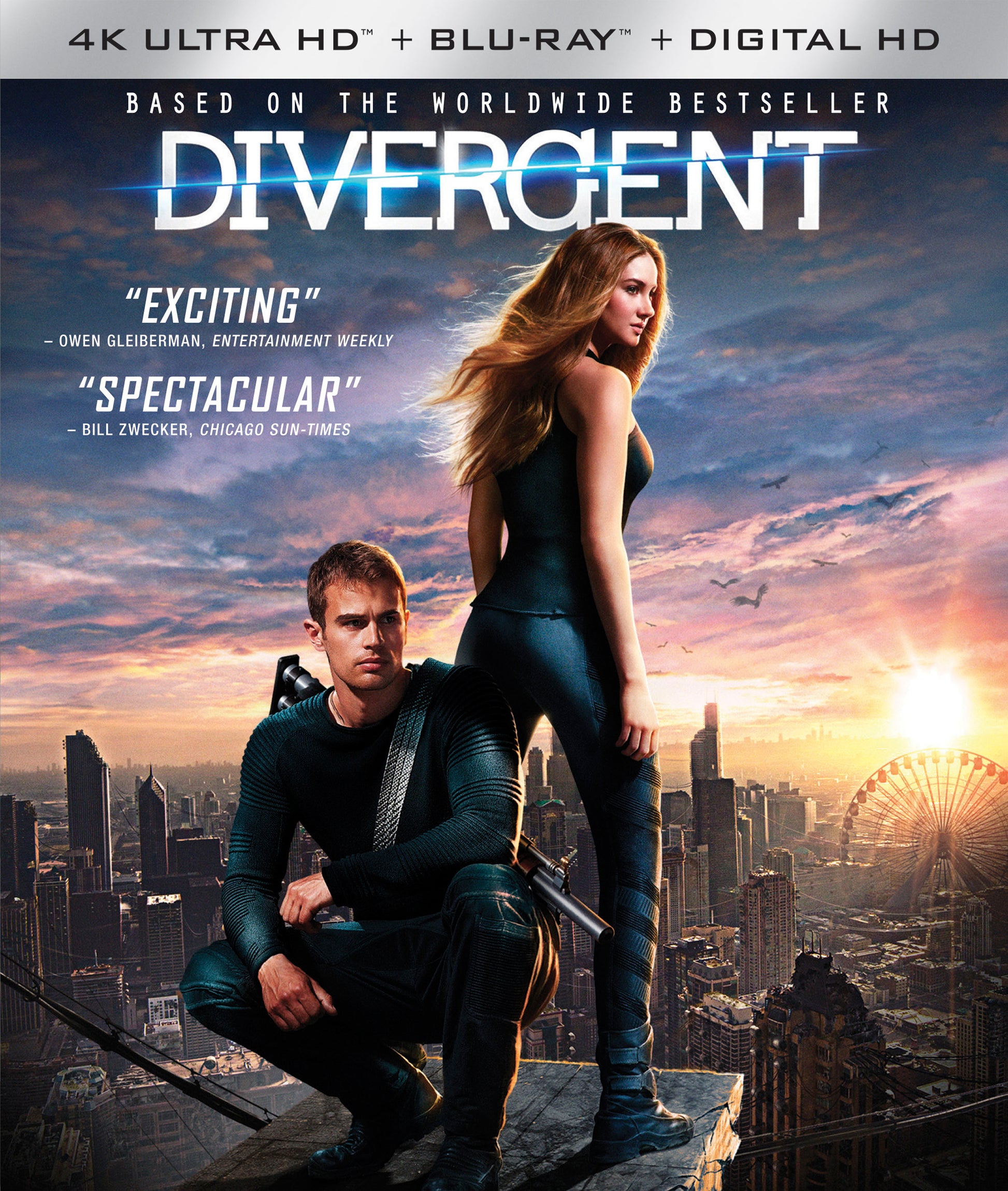 Divergent [4K Ultra HD Blu-ray/Blu-ray] cover art