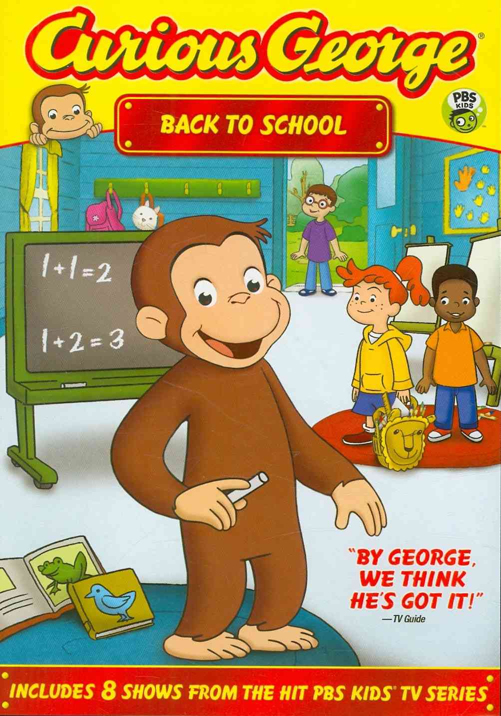 Curious George: Back to School cover art