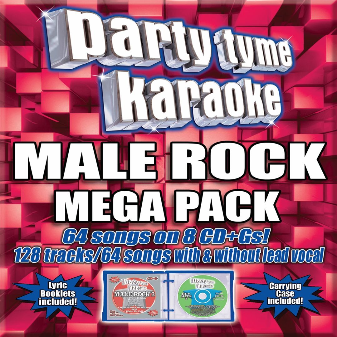 Party Tyme Karaoke: Male Rock Mega Pack cover art