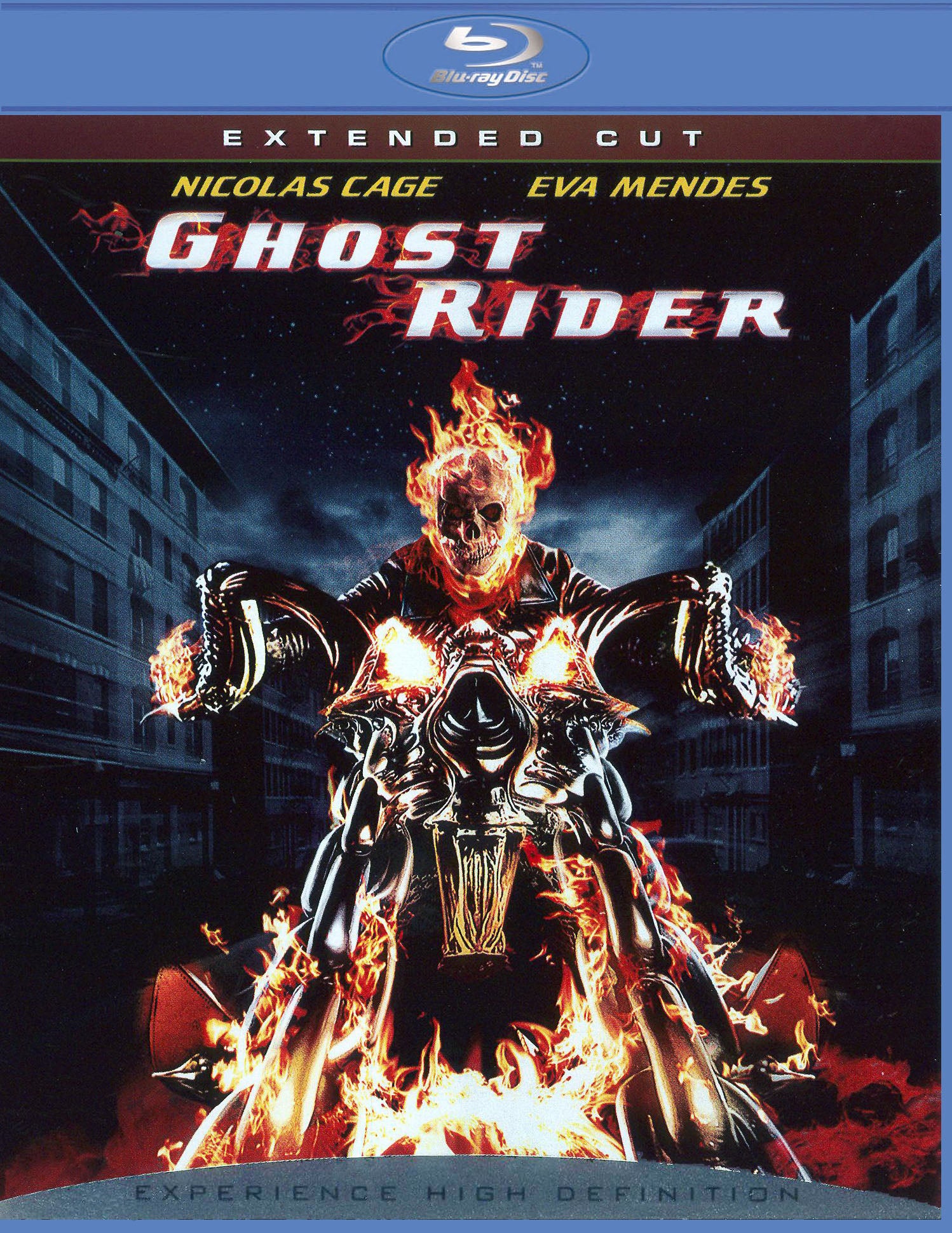 Ghost Rider [Extended Cut] [Blu-ray] cover art