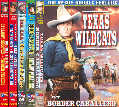 Tim Mccoy Double Feature Collection Vol. 1 cover art