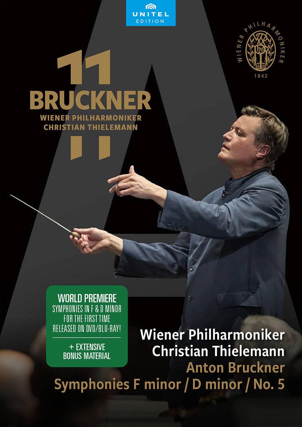 Bruckner 11: Symphones F minor, D minor, No. 5 [Video] cover art