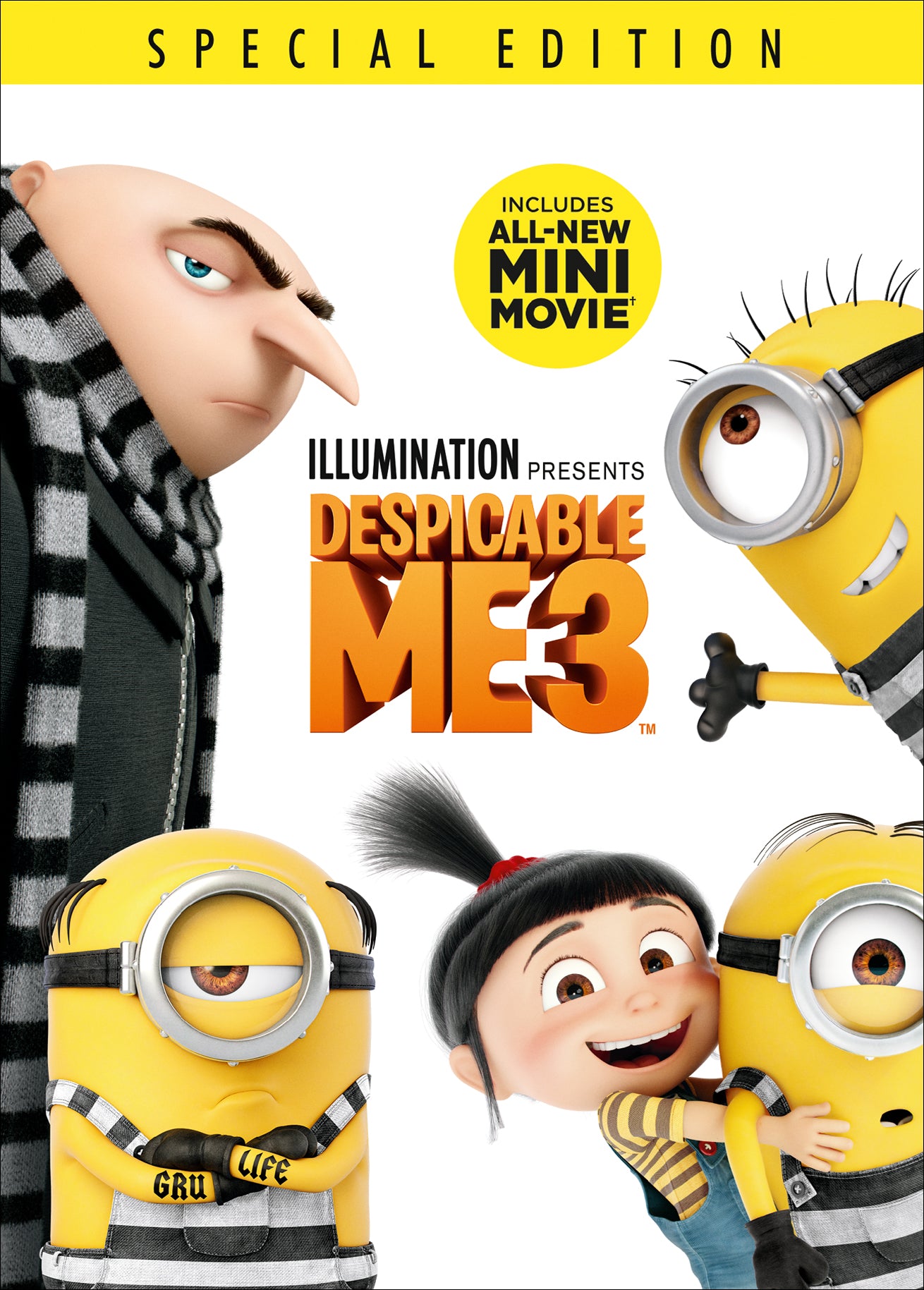 Despicable Me 3 cover art