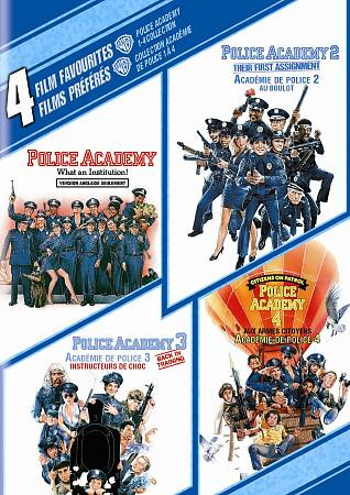 4 FILM FAVORITES: POLICE ACADEMY 1-4 cover art