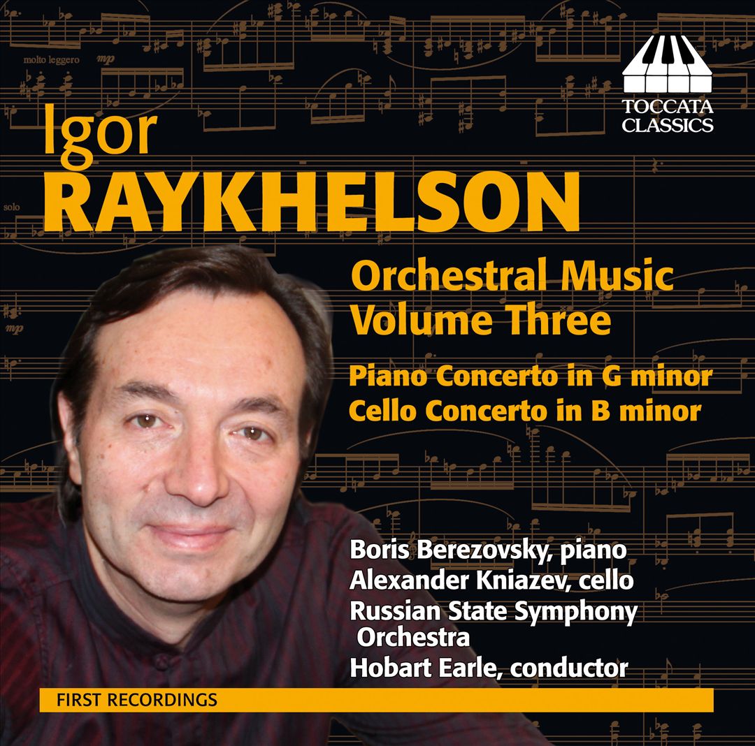 Igor Raykhelson: Orchestral Music, Vol. 3 cover art