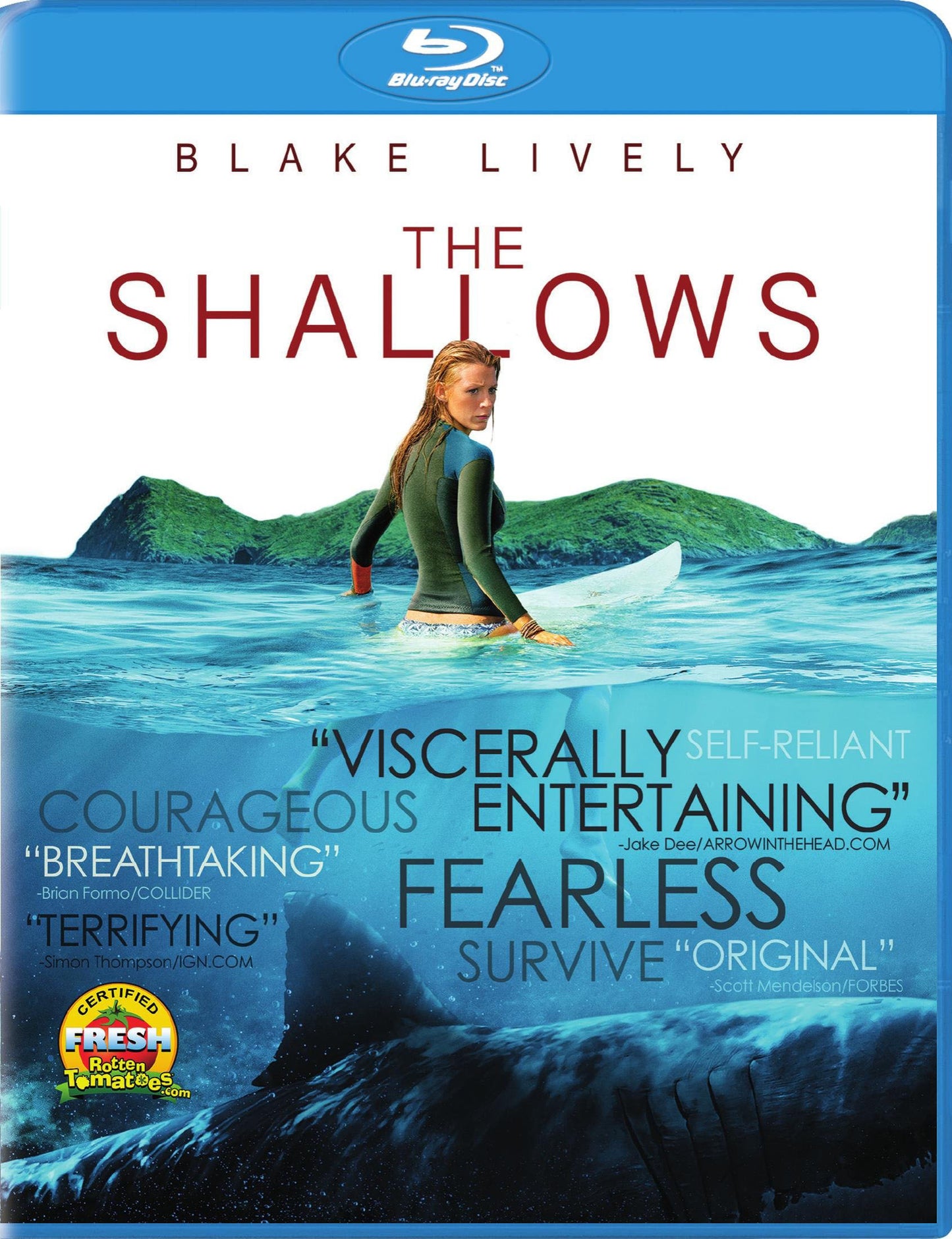 Shallows [Includes Digital Copy] [Blu-ray] cover art
