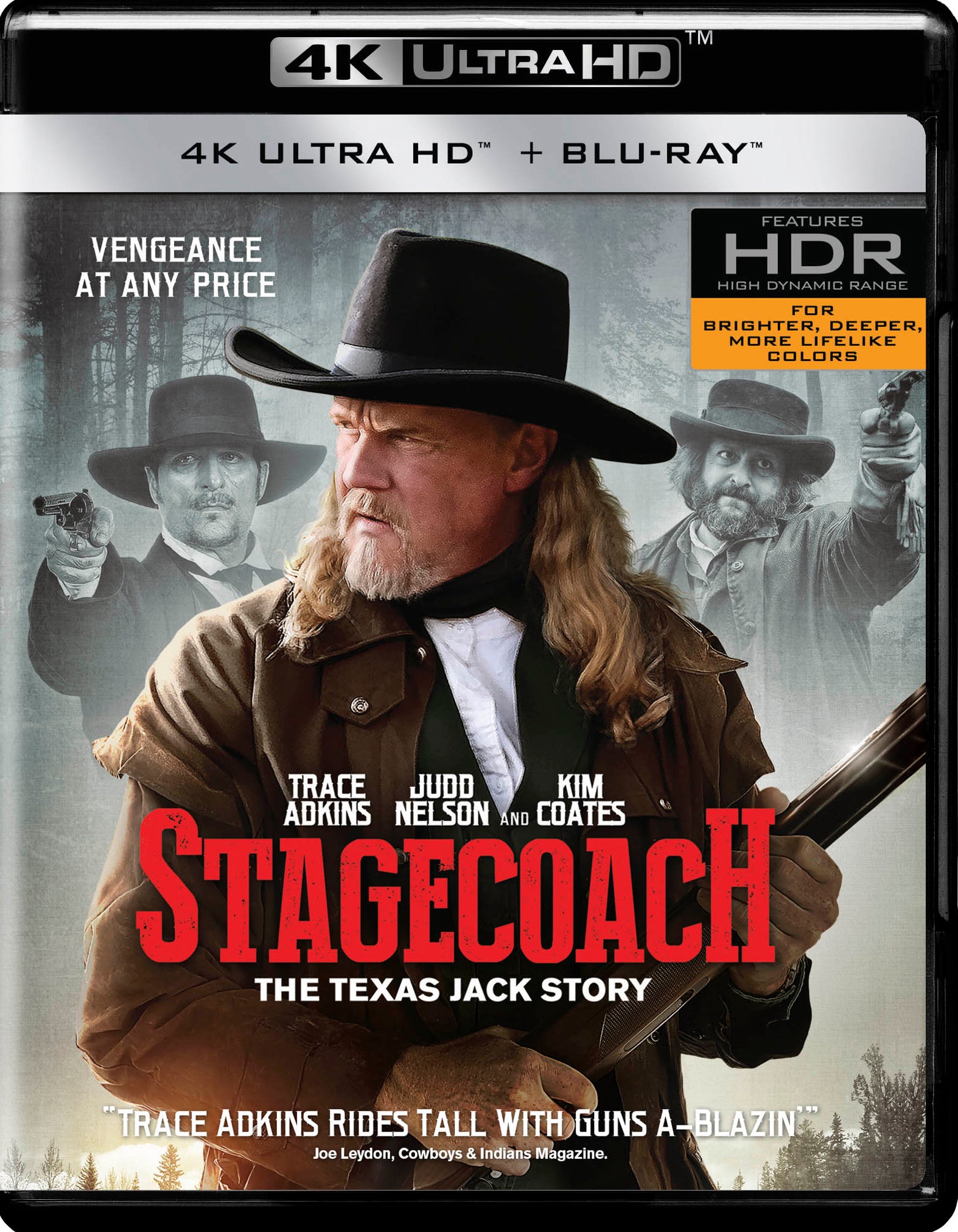 Stagecoach: The Texas Jack Story [4K Ultra HD Blu-ray/Blu-ray] cover art