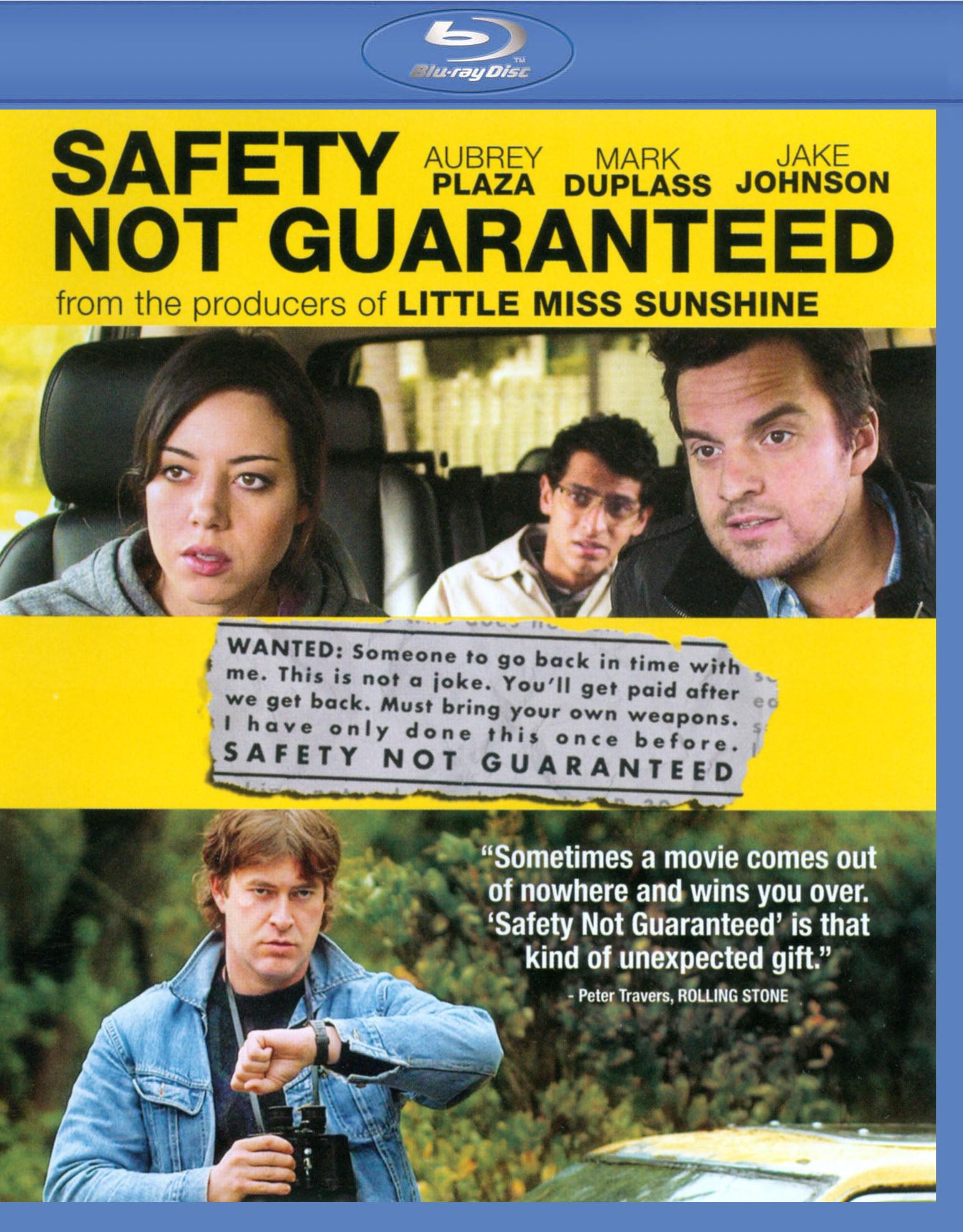 Safety Not Guaranteed [Blu-ray] [Includes Digital Copy] cover art