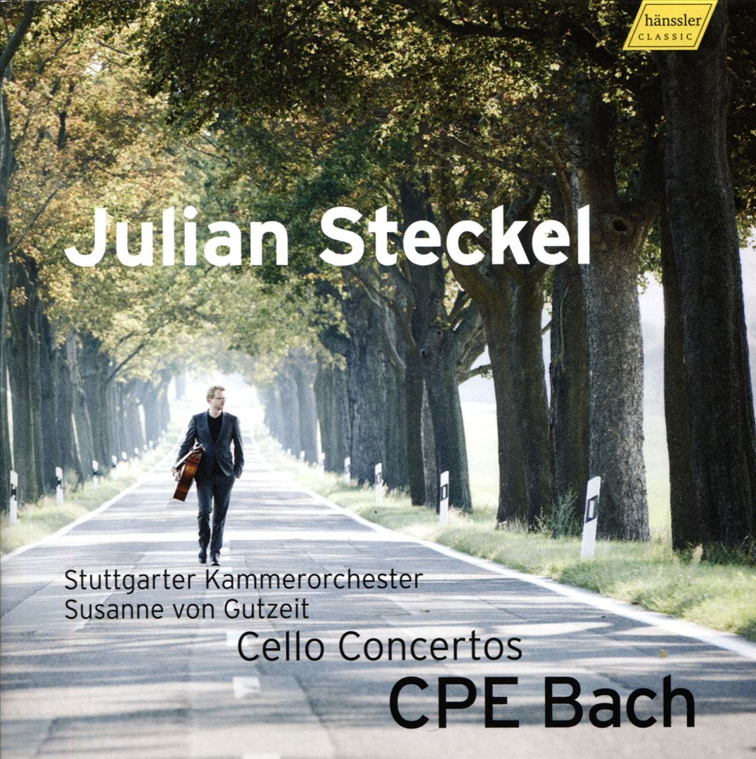C.P.E. Bach: Cello Concertos cover art
