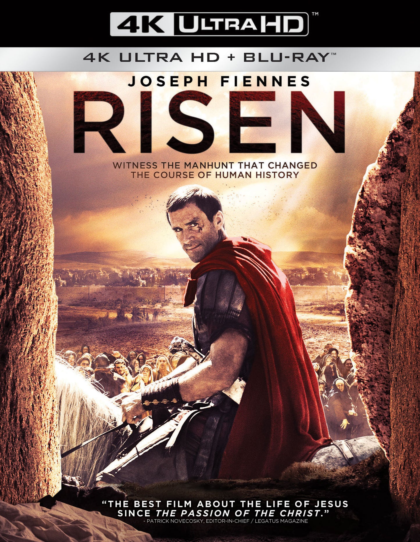 Risen [Includes Digital Copy] [4K Ultra HD Blu-ray/Blu-ray] cover art