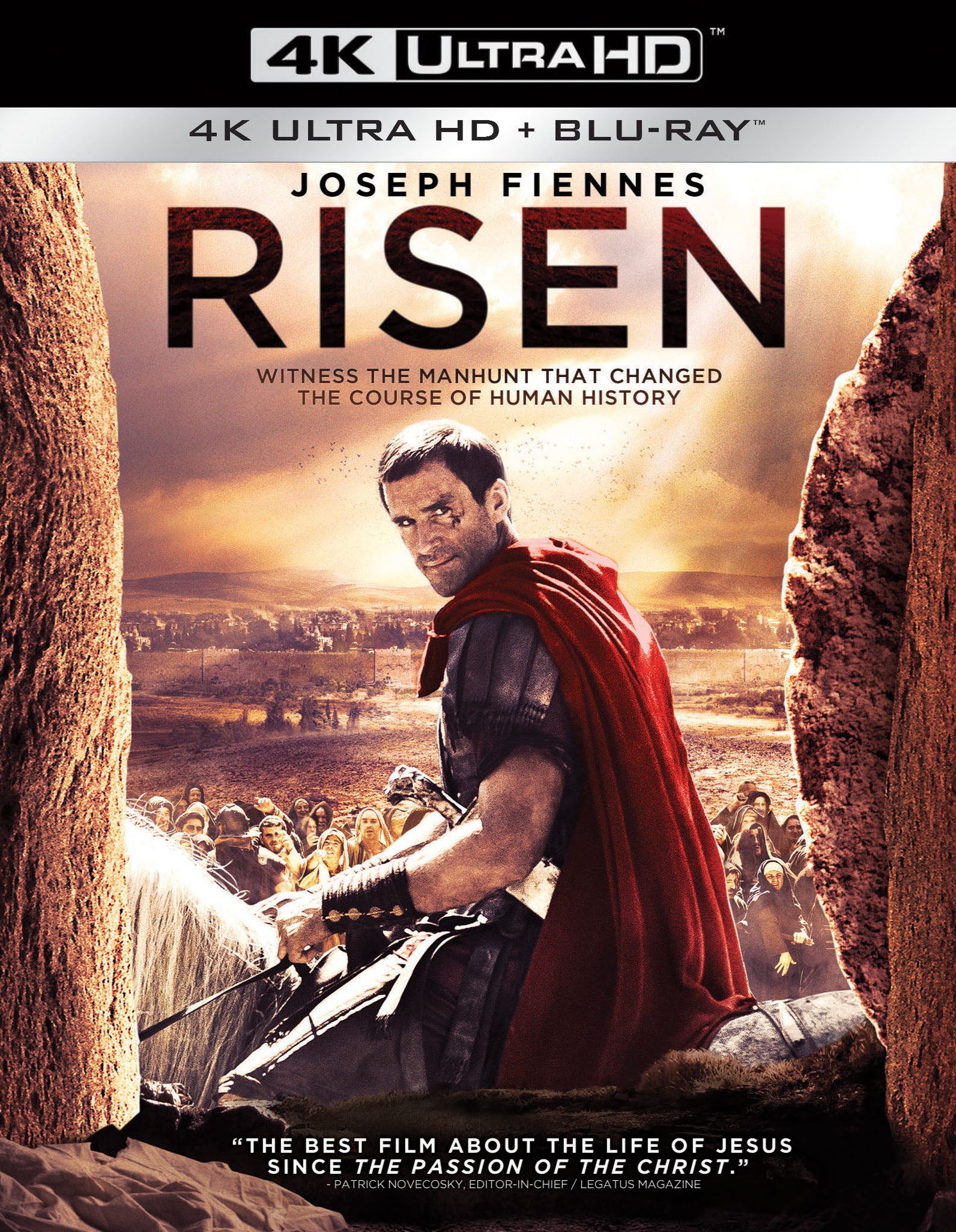 Risen [Includes Digital Copy] [4K Ultra HD Blu-ray/Blu-ray] cover art