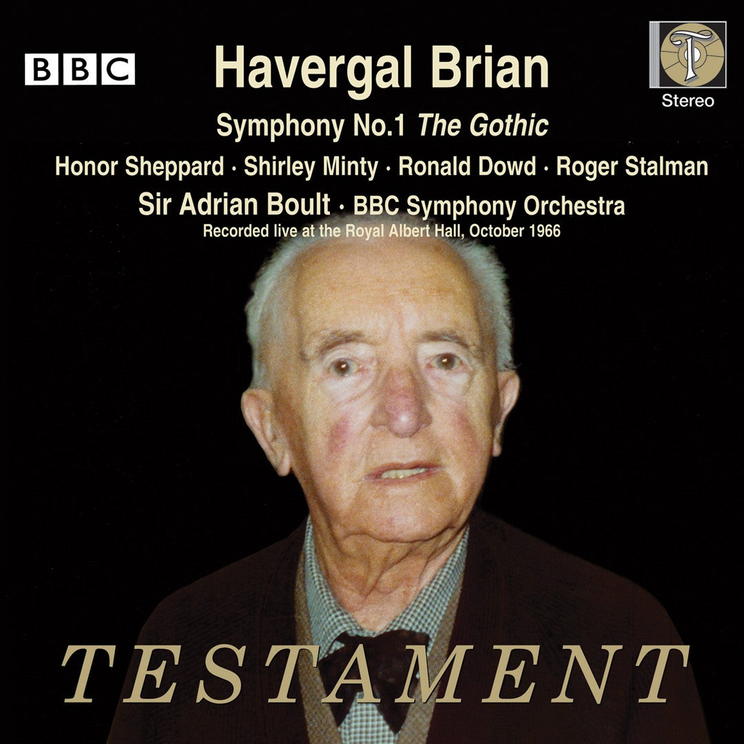 Havergal Brian: Symphony No. 1 'The Gothic' cover art