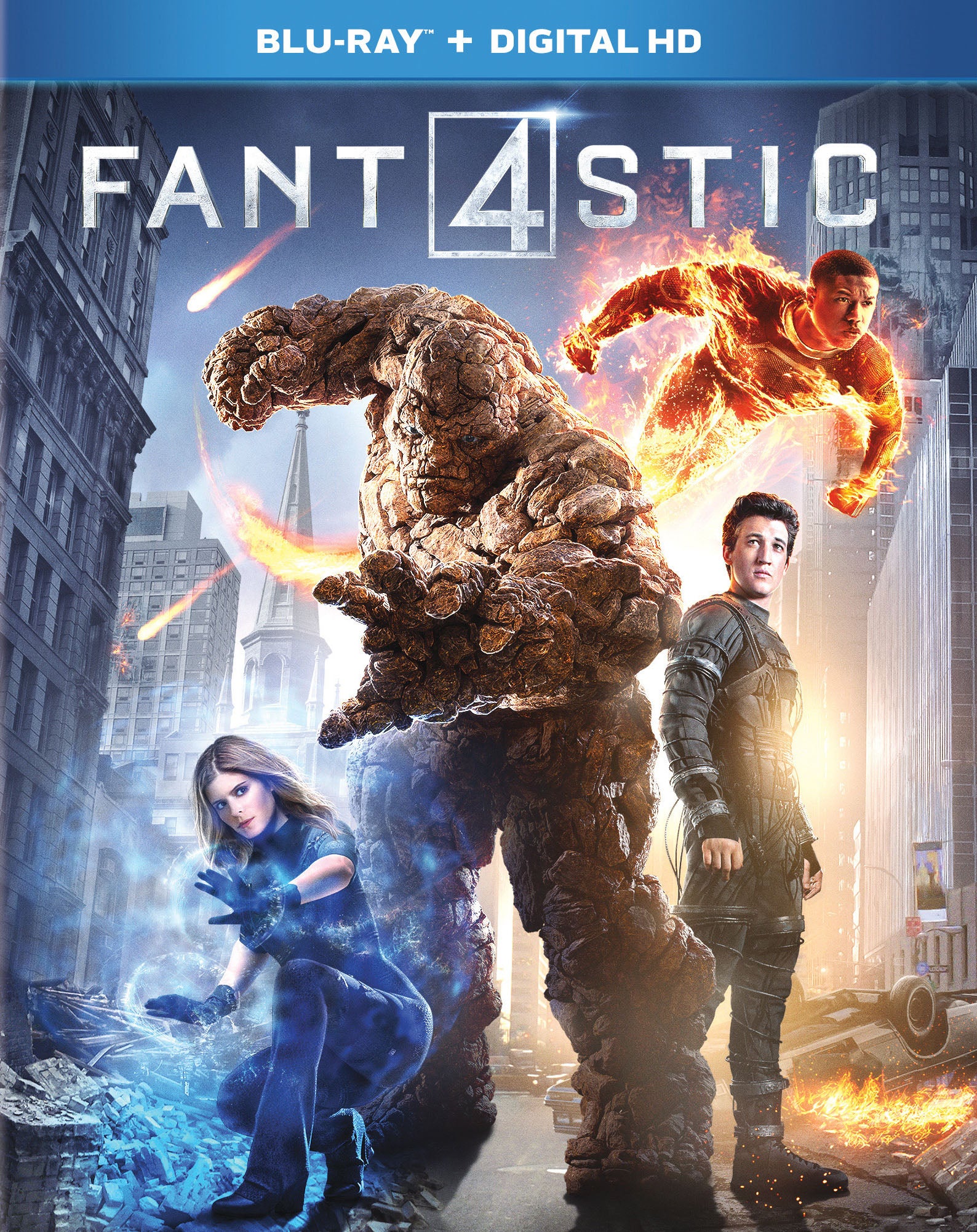 Fantastic Four [Includes Digital Copy] [Blu-ray] cover art