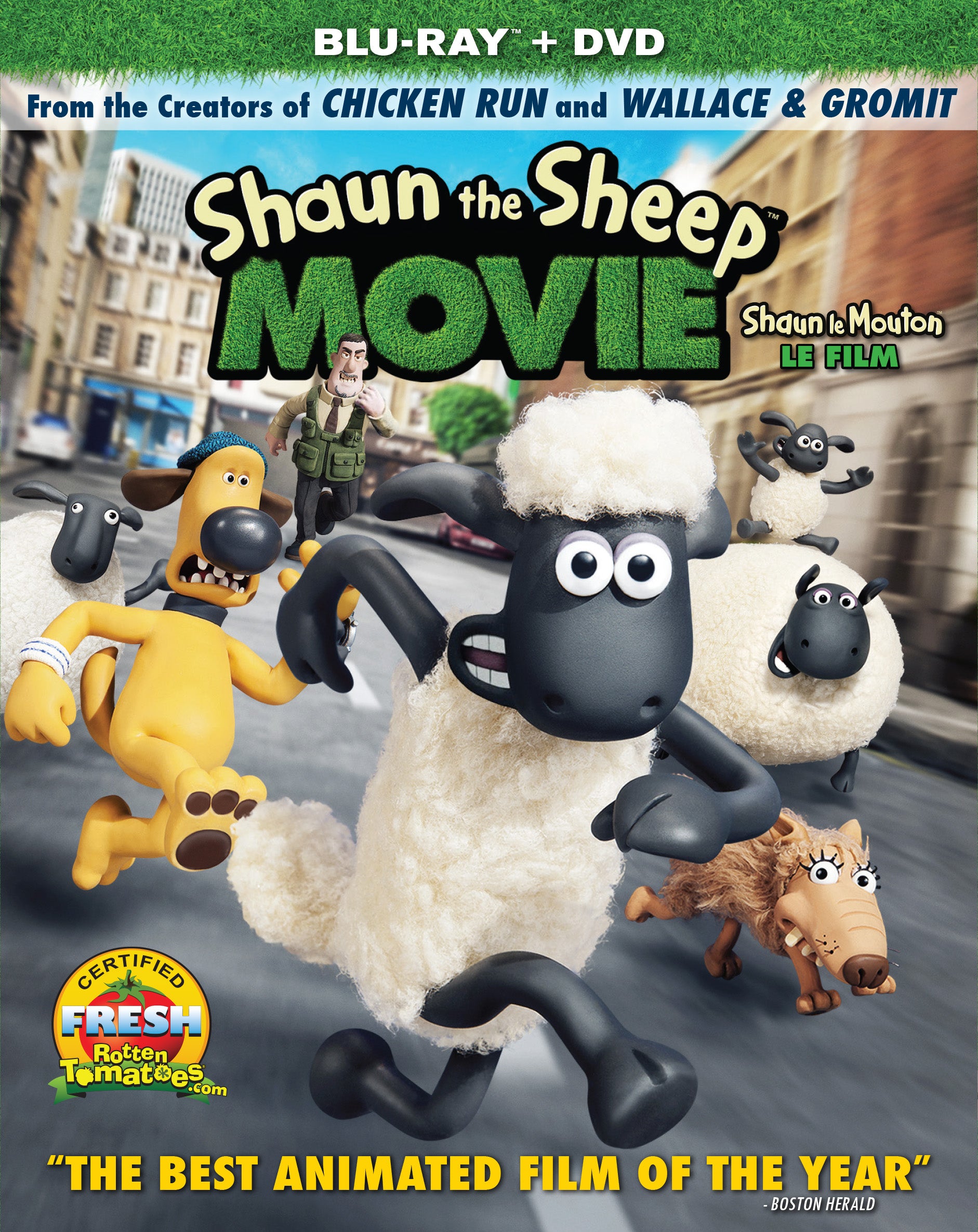 Shaun the Sheep Movie [Blu-ray/DVD] [2 Discs] cover art