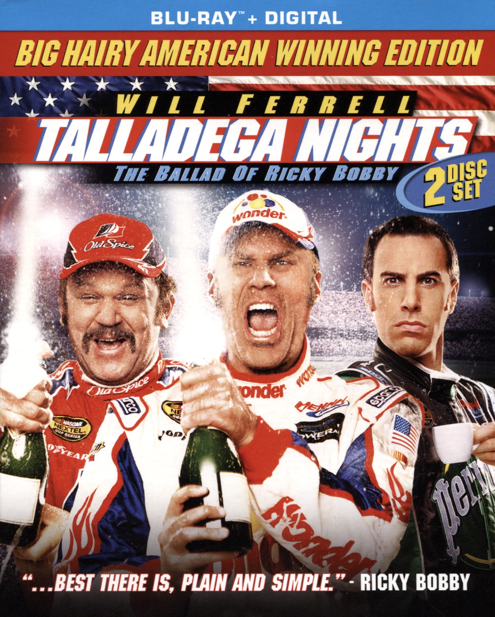 Talladega Nights: The Ballad of Ricky Bobby [Blu-ray] [2 Discs] cover art