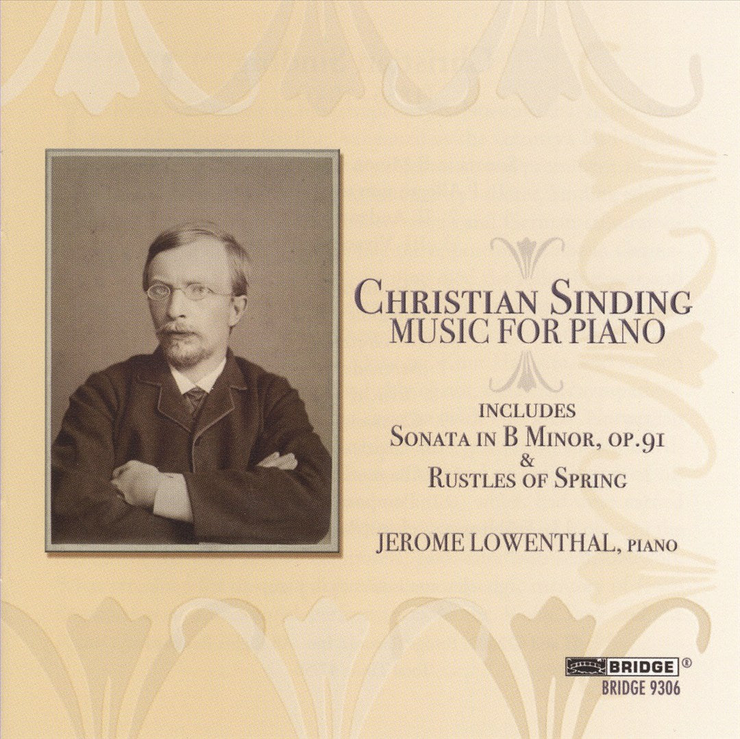 Christian Sinding: Music for Piano cover art