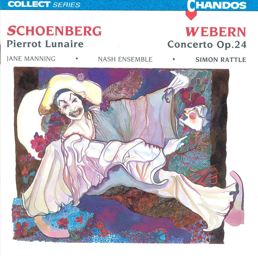 Schoenberg: Pierrot Lunaire; Webern: Concerto, Op. 24 cover art