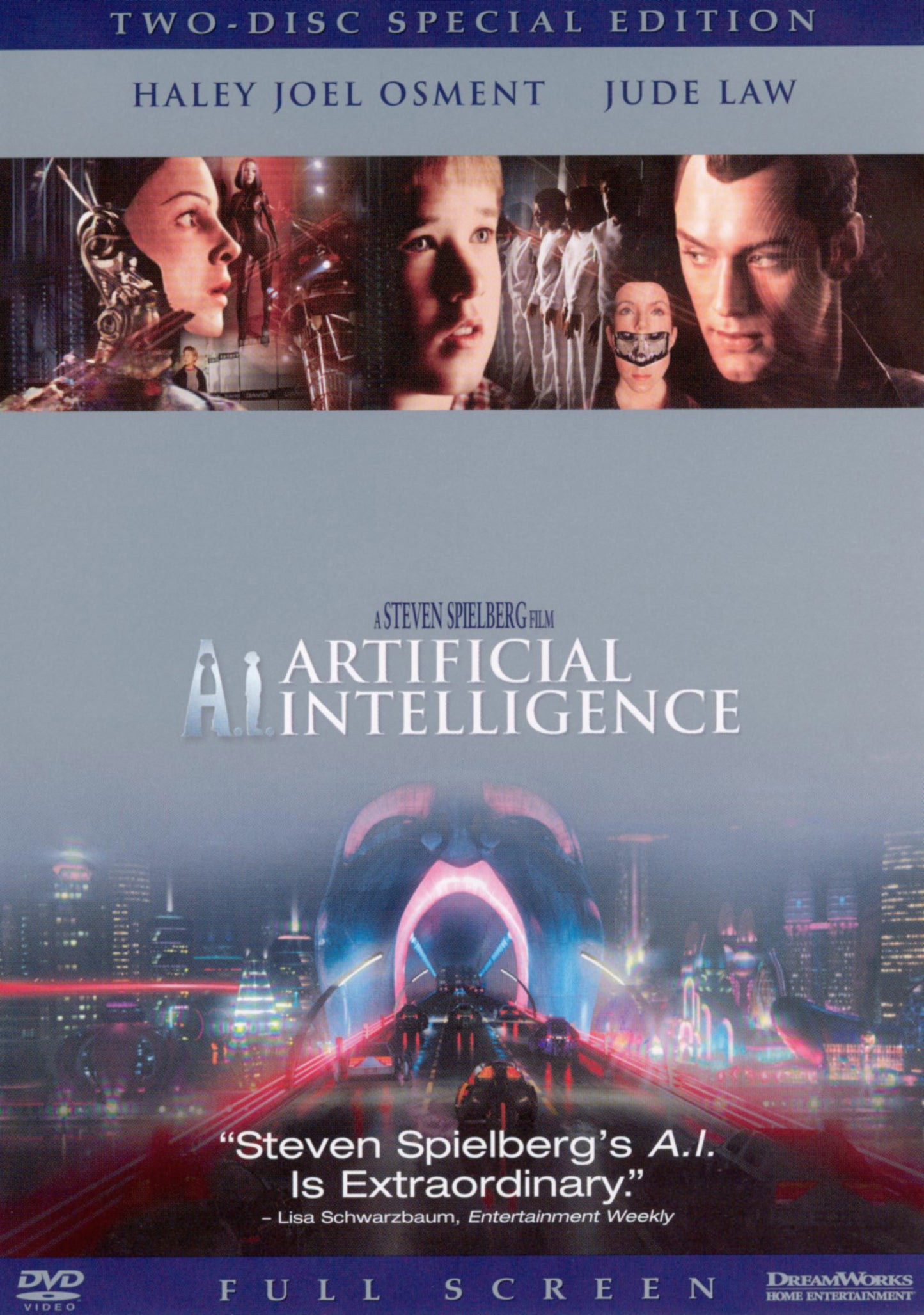A.I.: Artificial Intelligence [P&S] [2 Discs] cover art