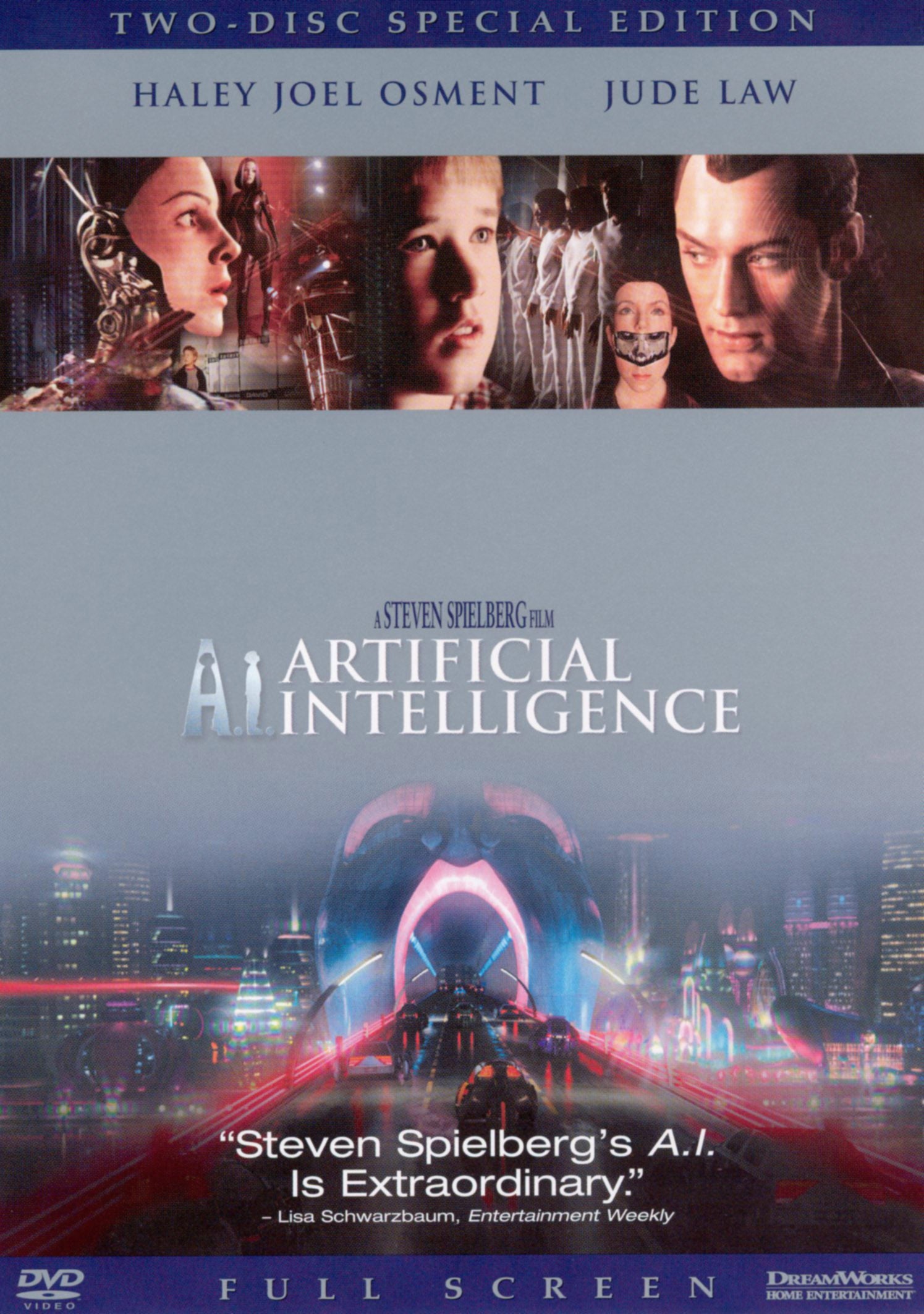 A.I.: Artificial Intelligence [P&S] [2 Discs] cover art