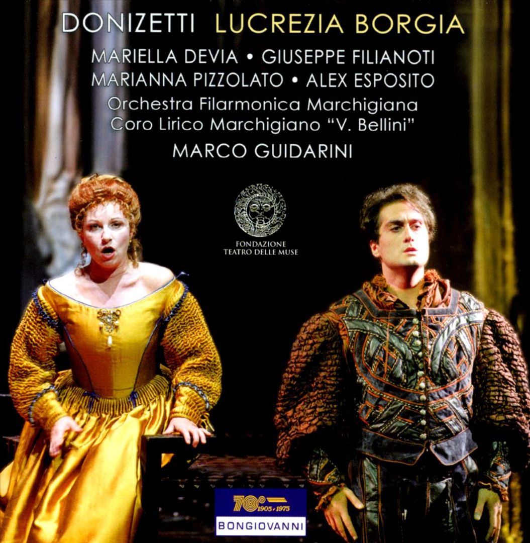 Gaetano Donizetti: Lucrezia Borgia cover art