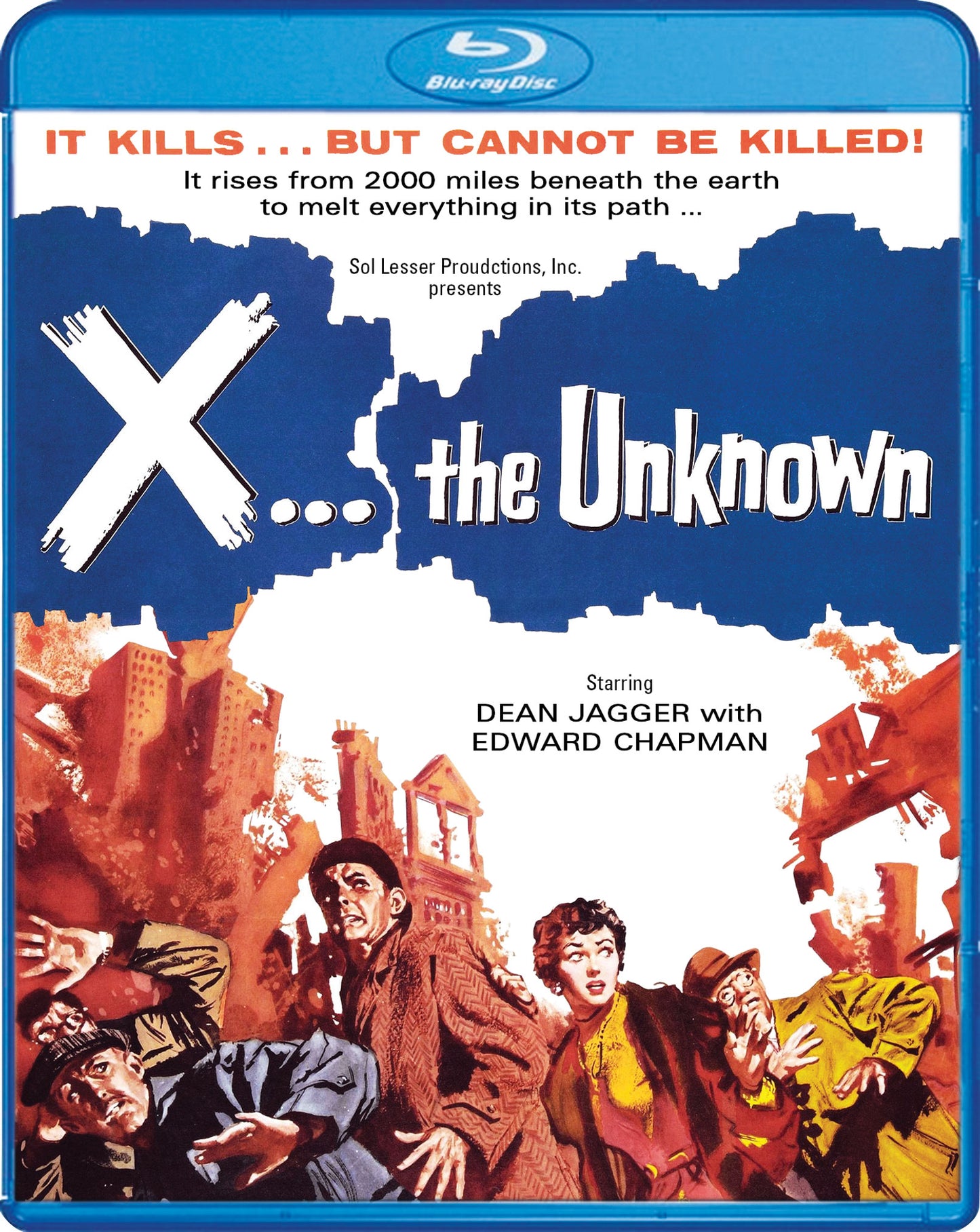 X the Unknown [Blu-ray] cover art