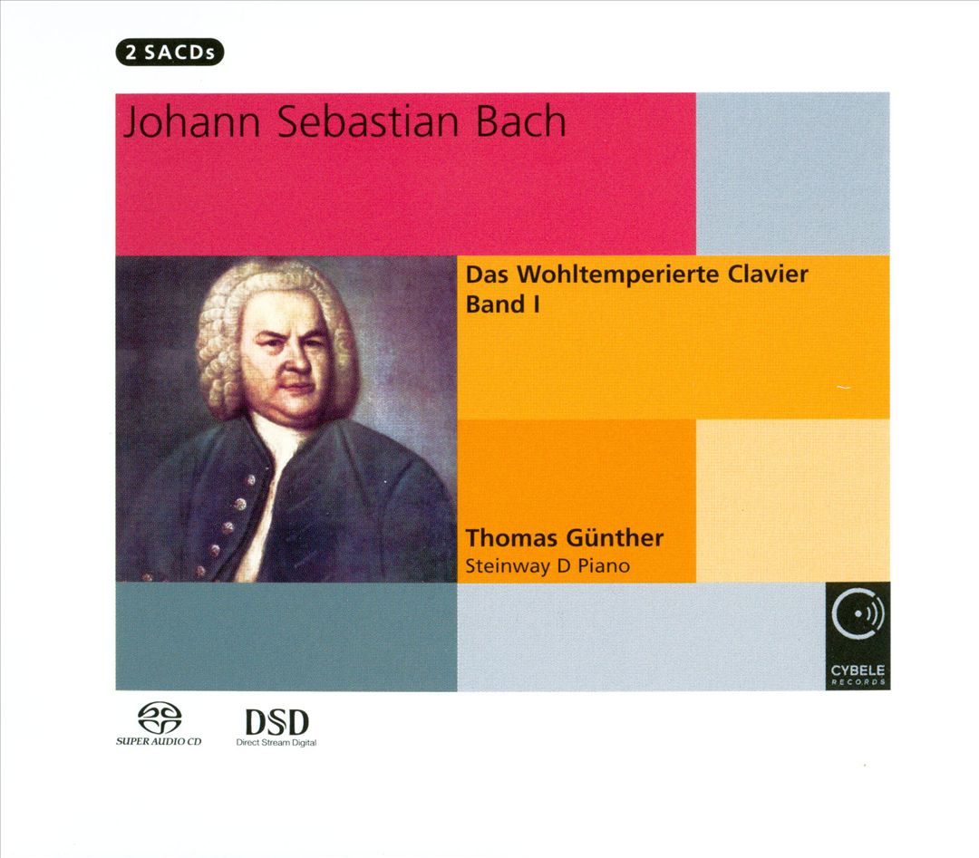 Bach: The Well-Tempered Clavier, Book I cover art