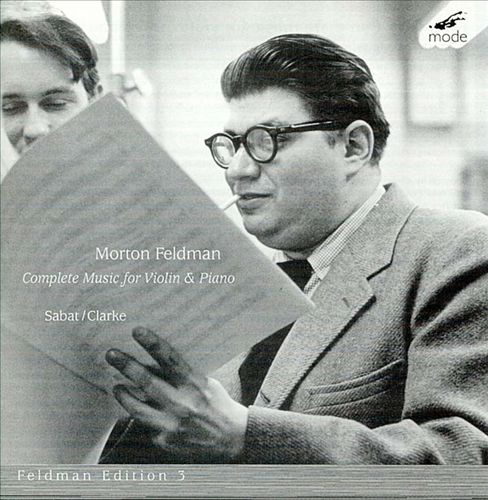 Morton Feldman: Complete Music for Violin & Piano cover art