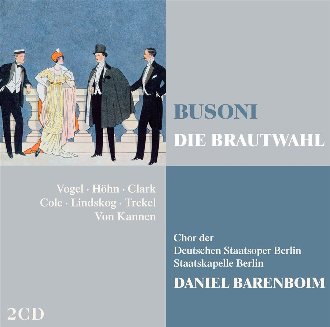 Ferruccio Busoni: Die Brautwahl cover art