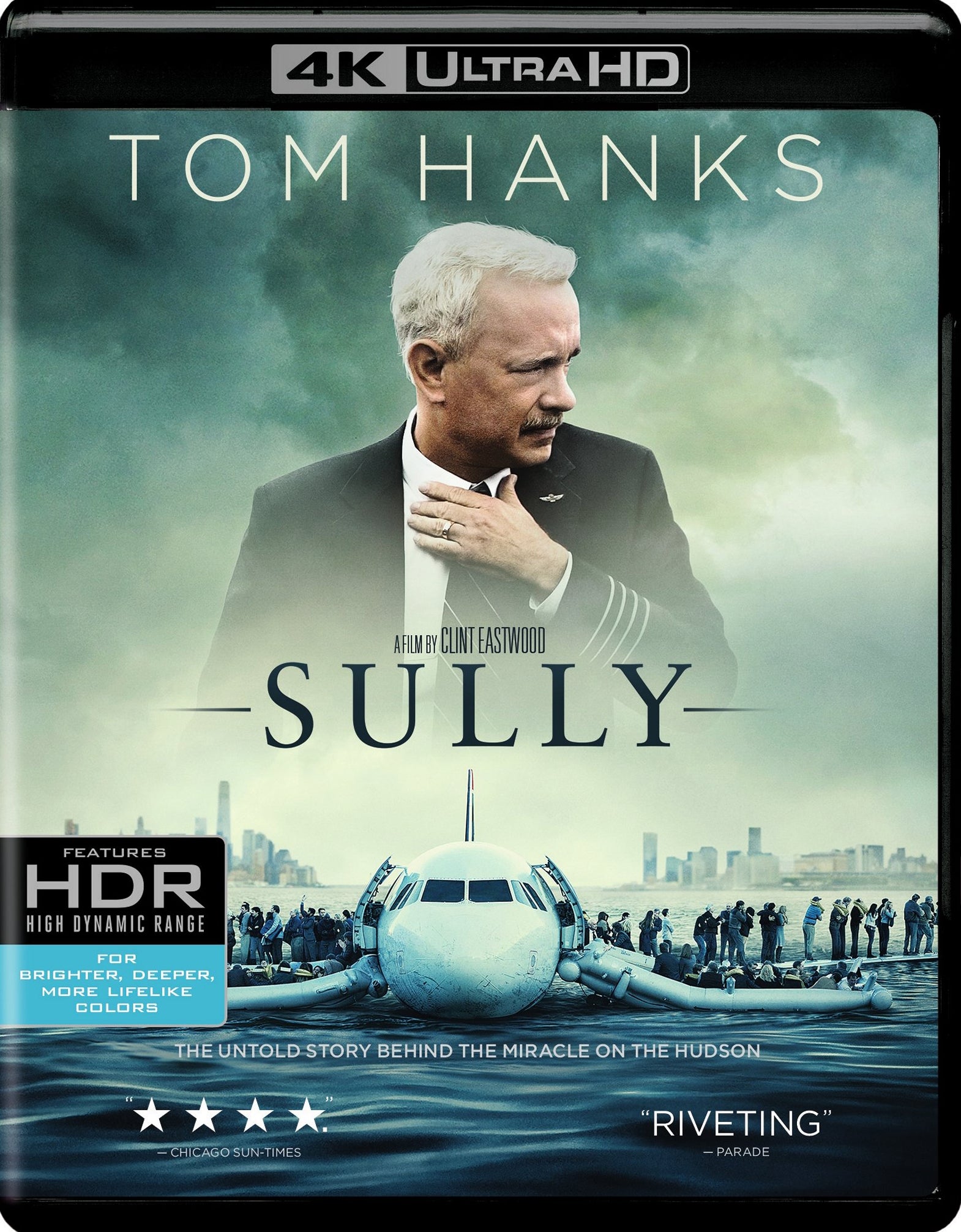 Sully [4K Ultra HD Blu-ray/Blu-ray] cover art