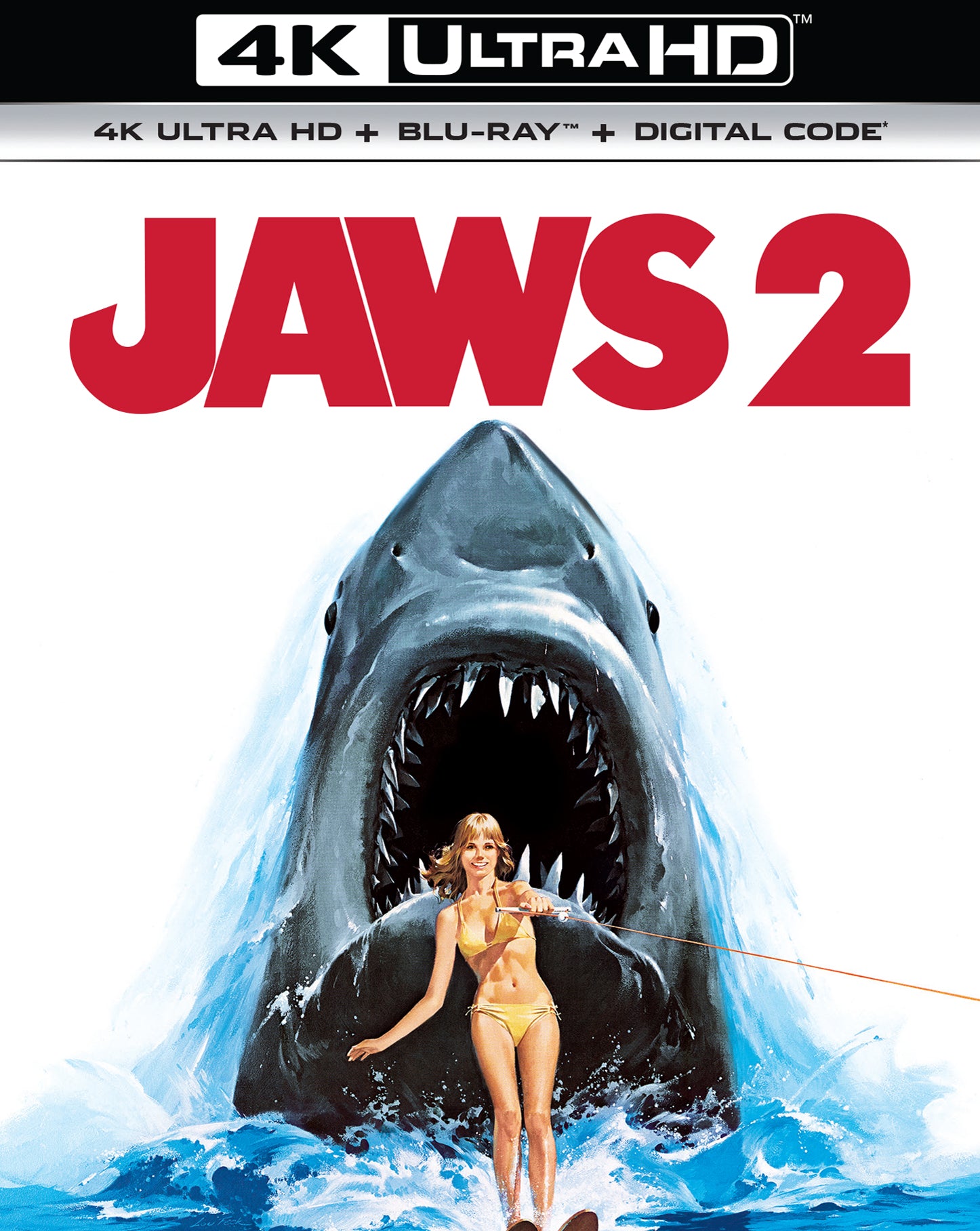 Jaws 2 [Includes Digital Copy] [4K Ultra HD Blu-ray/Blu-ray] cover art