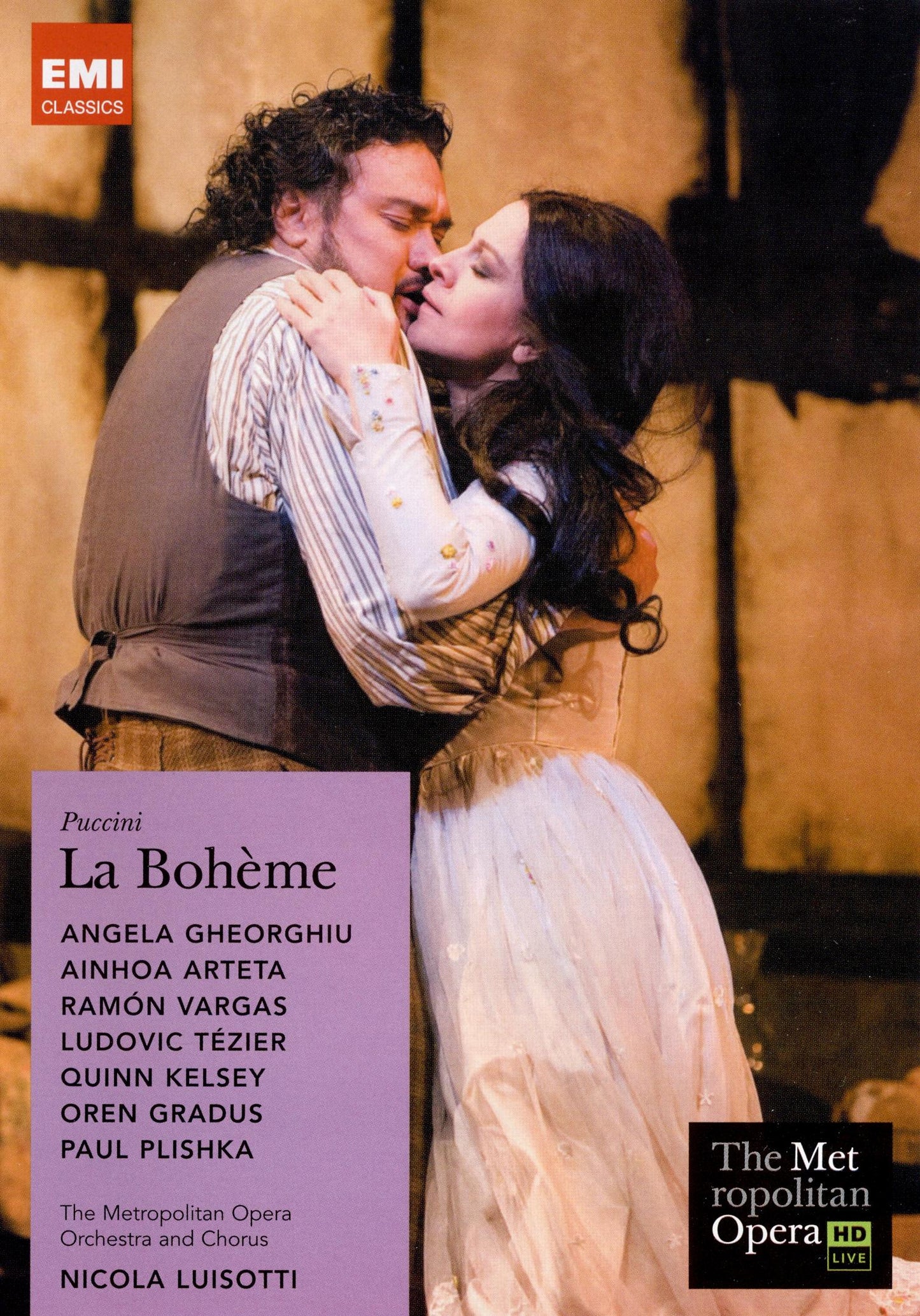 Giacomo Puccini - La Boheme cover art