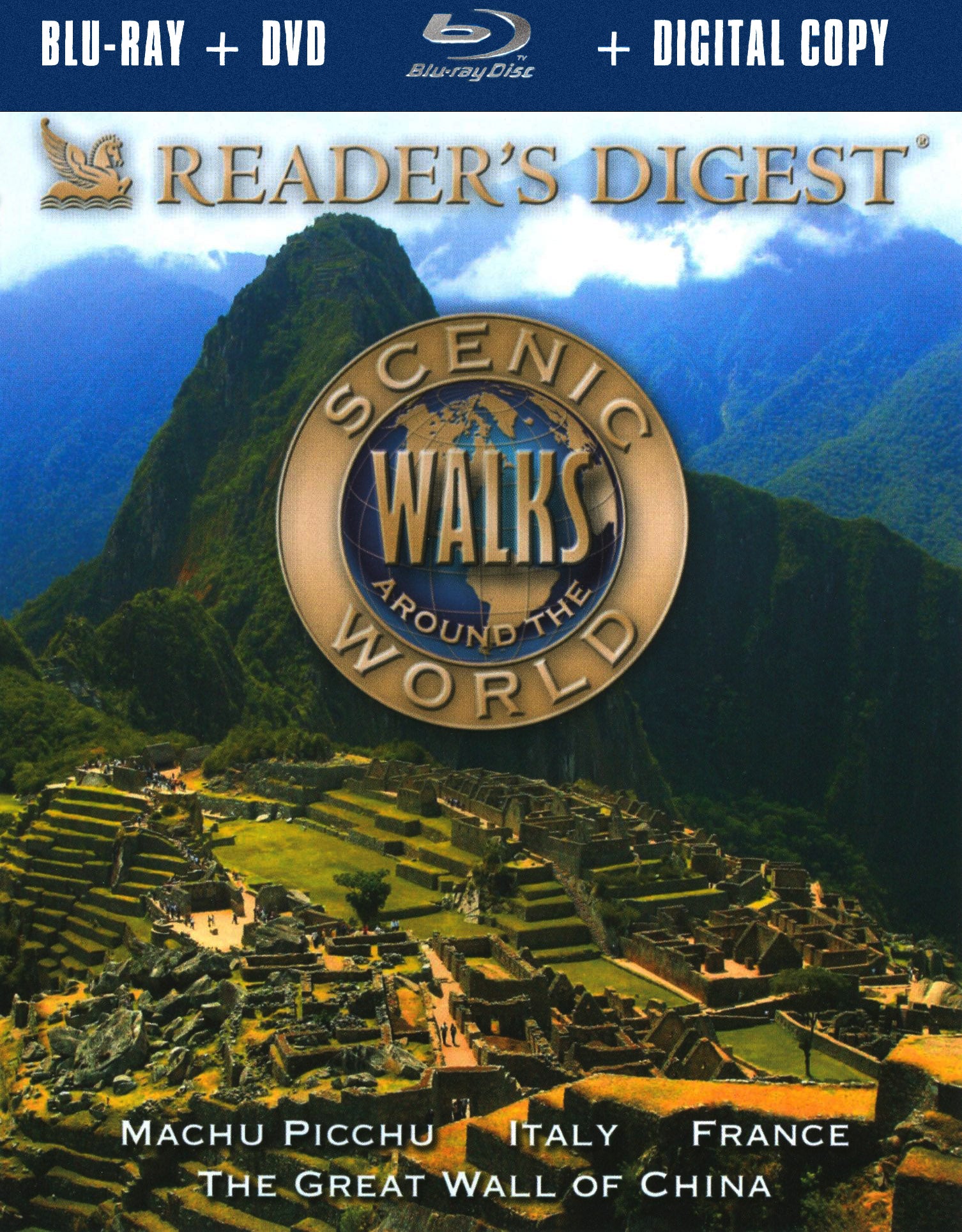 Scenic Walks Around the World: Historic Pathways [2 Discs] [Includes Digital Copy] [Blu-ray/DVD] cover art