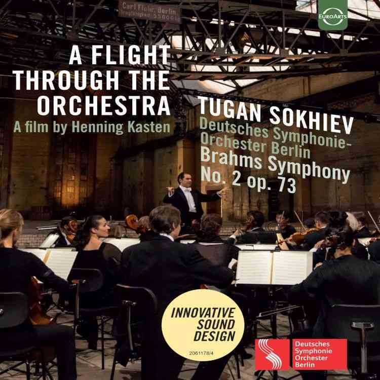 Johannes Brahms - A Flight Through The Orchestra - Tugan Sokhiev cover art