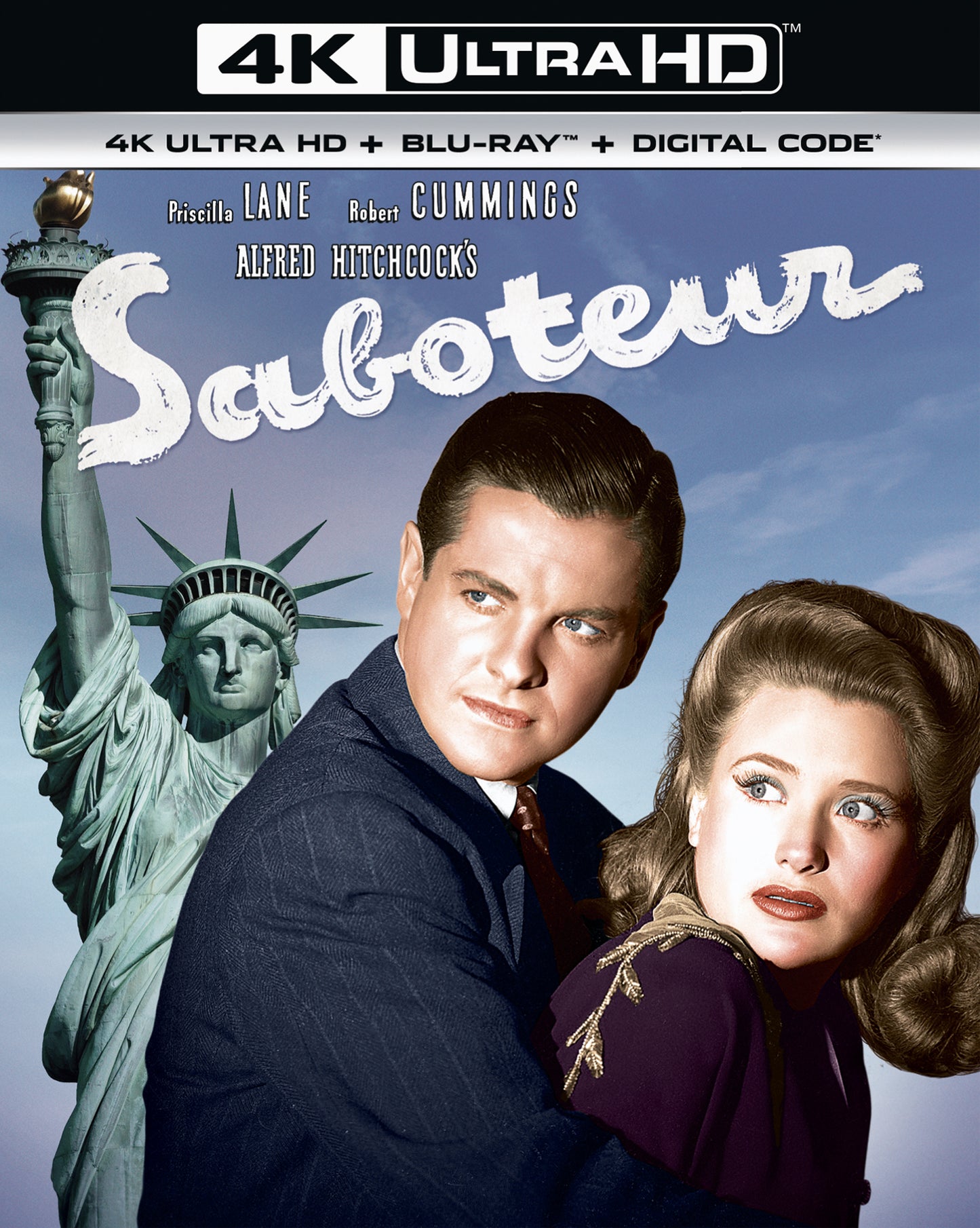 Saboteur [4K Ultra HD Blu-ray] cover art