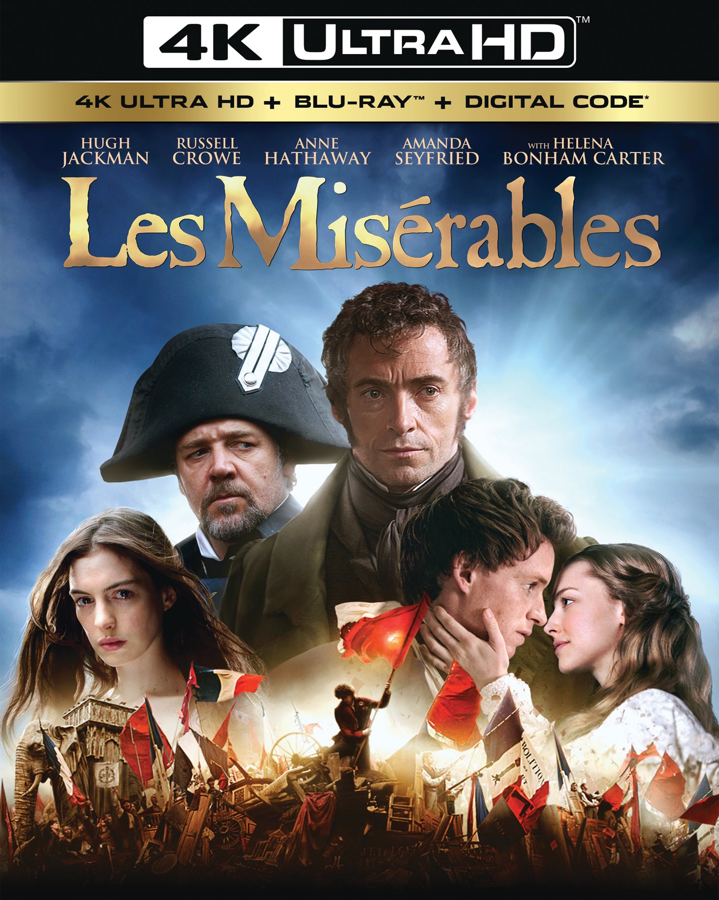 Misérables [Includes Digital Copy] [4K Ultra HD Blu-ray/Blu-ray] cover art