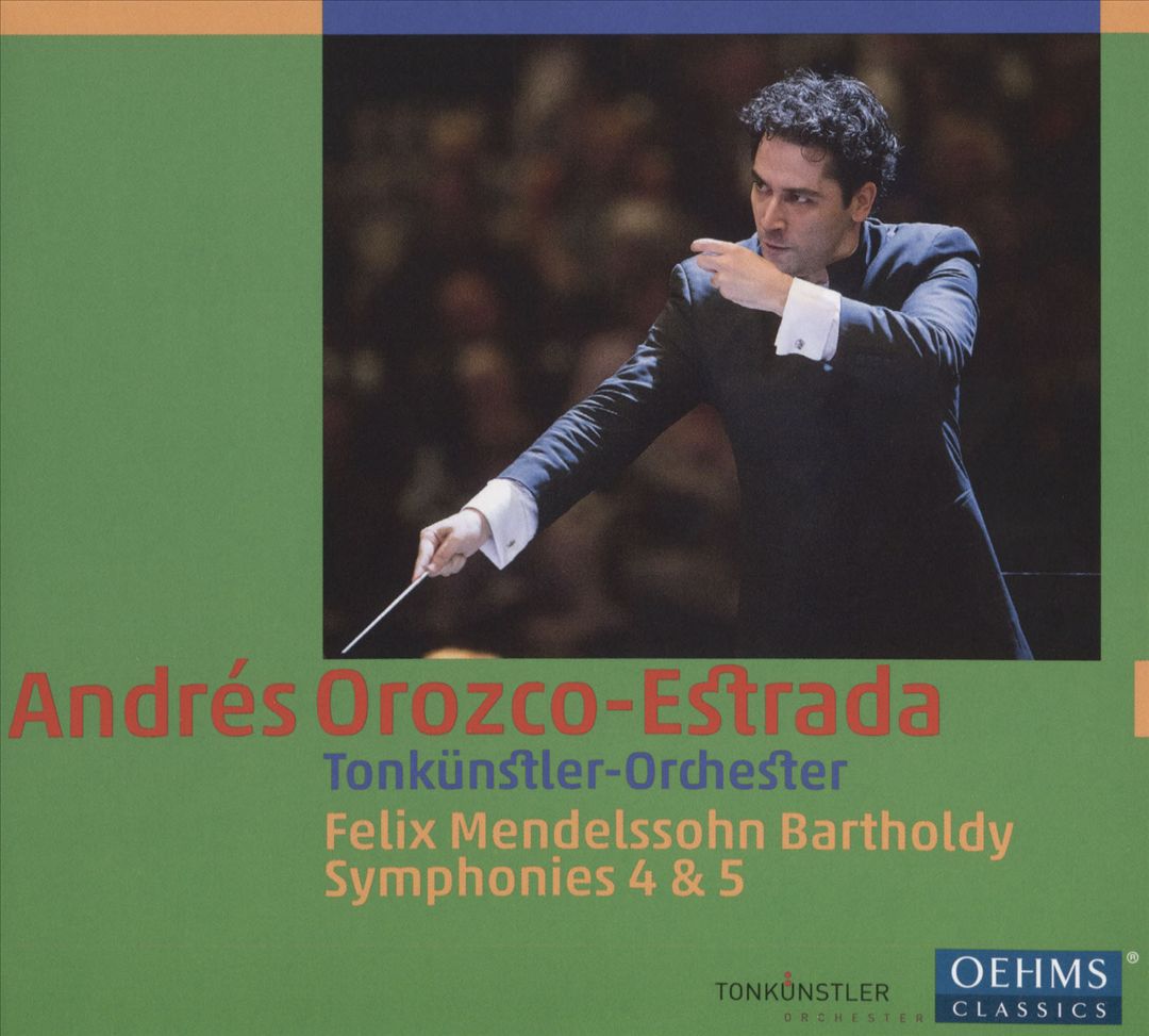 Felix Mendelssohn Bartholdy: Symphonies 4 & 5 cover art