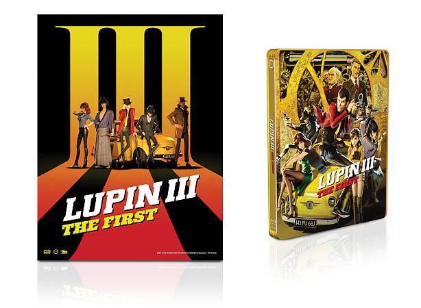Lupin III: The First [SteelBook] [Blu-ray/DVD] cover art