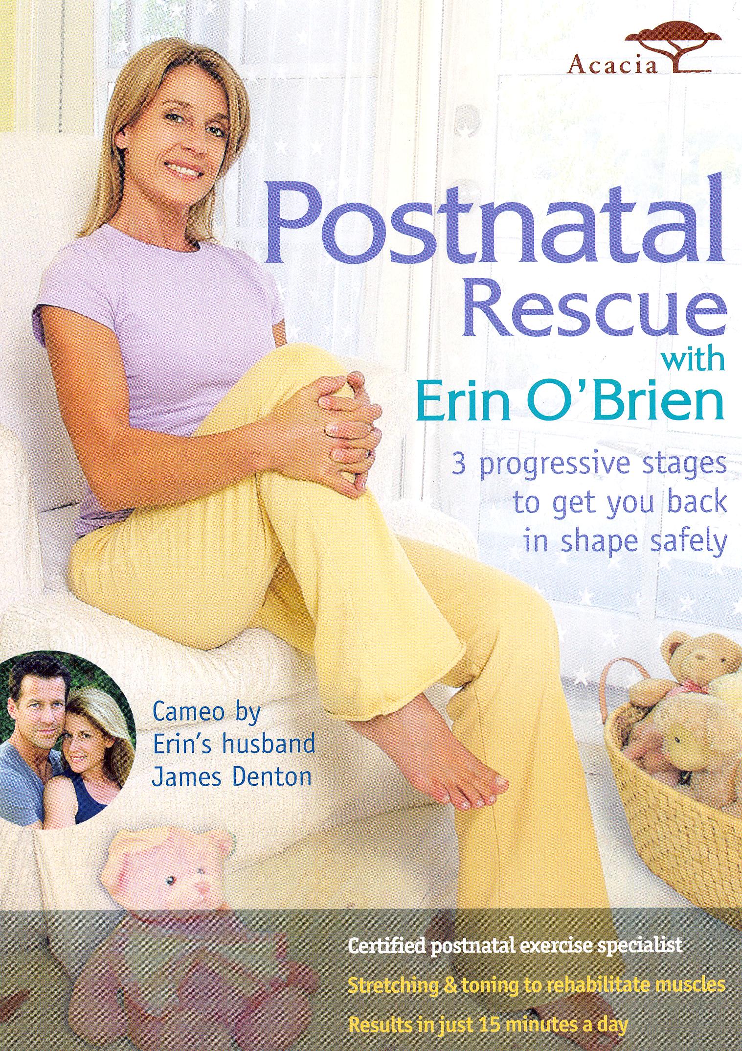 Postnatal Rescue With Erin OBrien. (The Certified Postnatal Exercise Specialist Offers Thre cover art