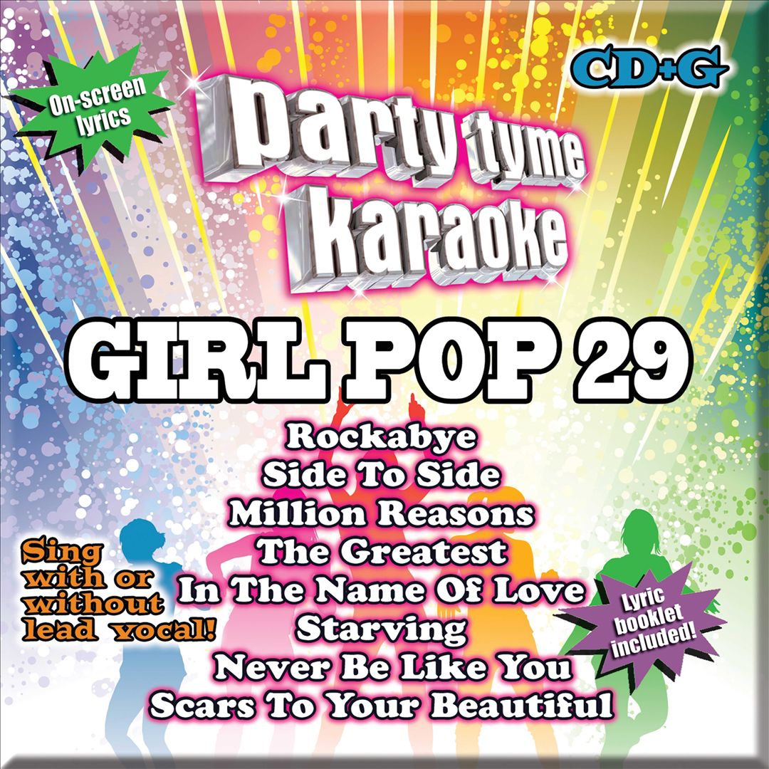 Party Tyme Karaoke: Girl Pop, Vol. 29 cover art