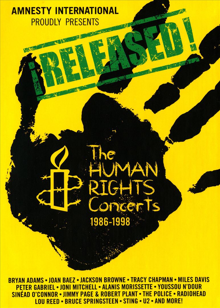 ¡Released! The Human Rights Concerts 1986-1998 cover art