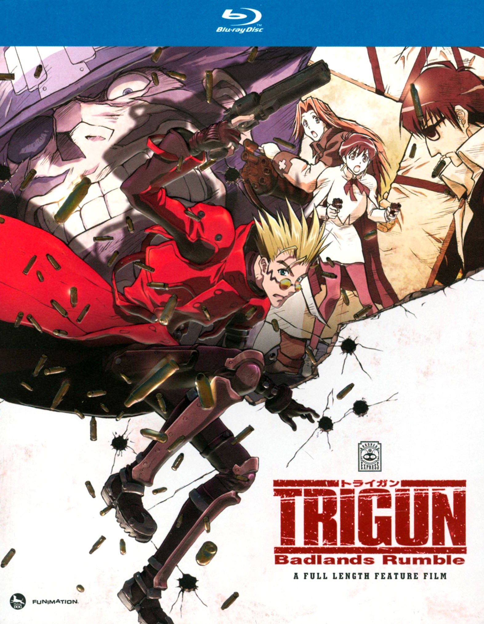 Trigun: Badlands Rumble [Blu-ray] cover art