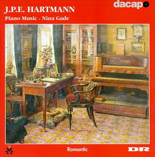 J.P.E. Hartmann: Piano Music cover art