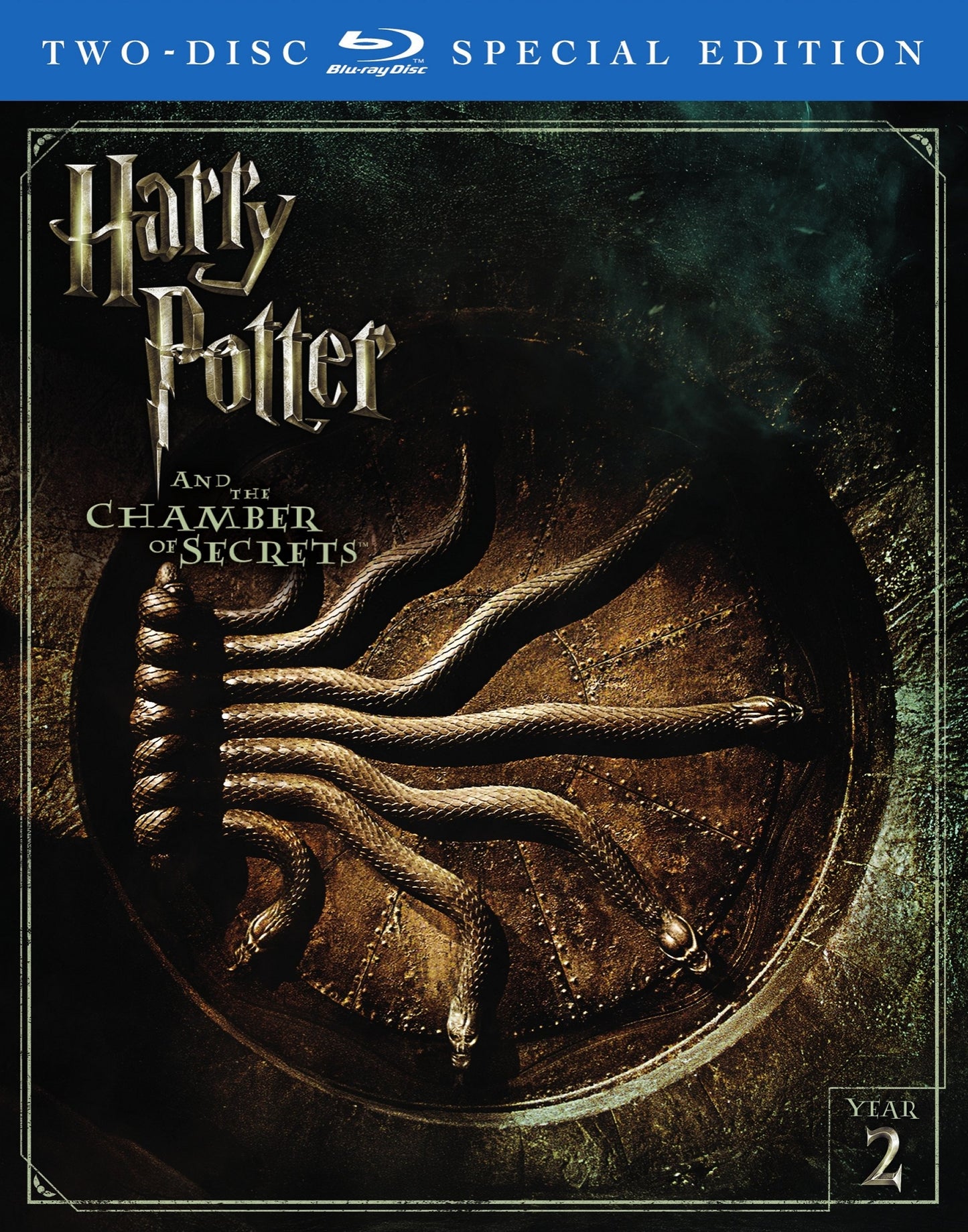Harry Potter and the Chamber of Secrets [Blu-ray] cover art