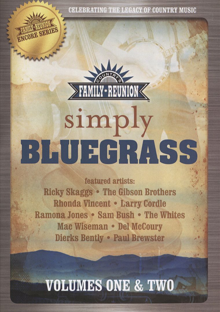 Country Family Reunion:  Simple Bluegrass, Vol. 1-2 cover art