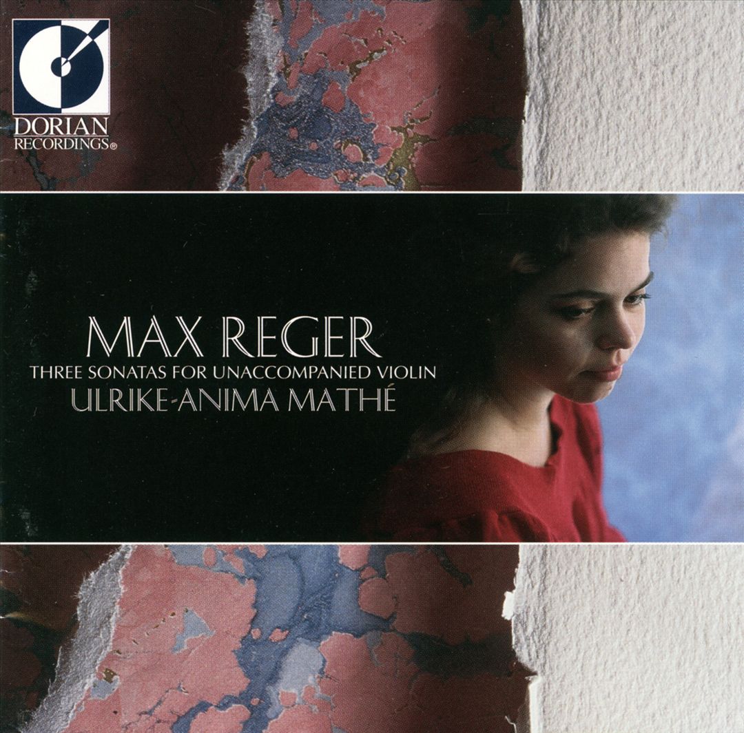Max Reger: Three Sonatas For Unaccompanied Violin cover art