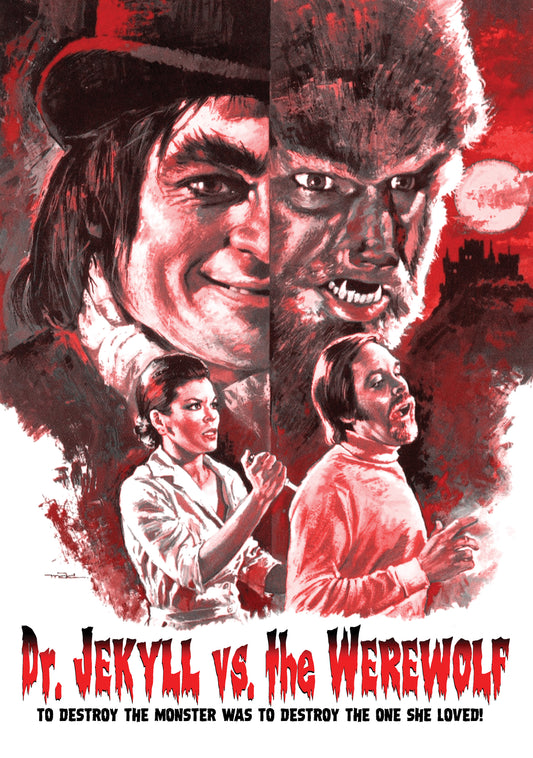 Dr. Jekyll vs the Werewolf cover art
