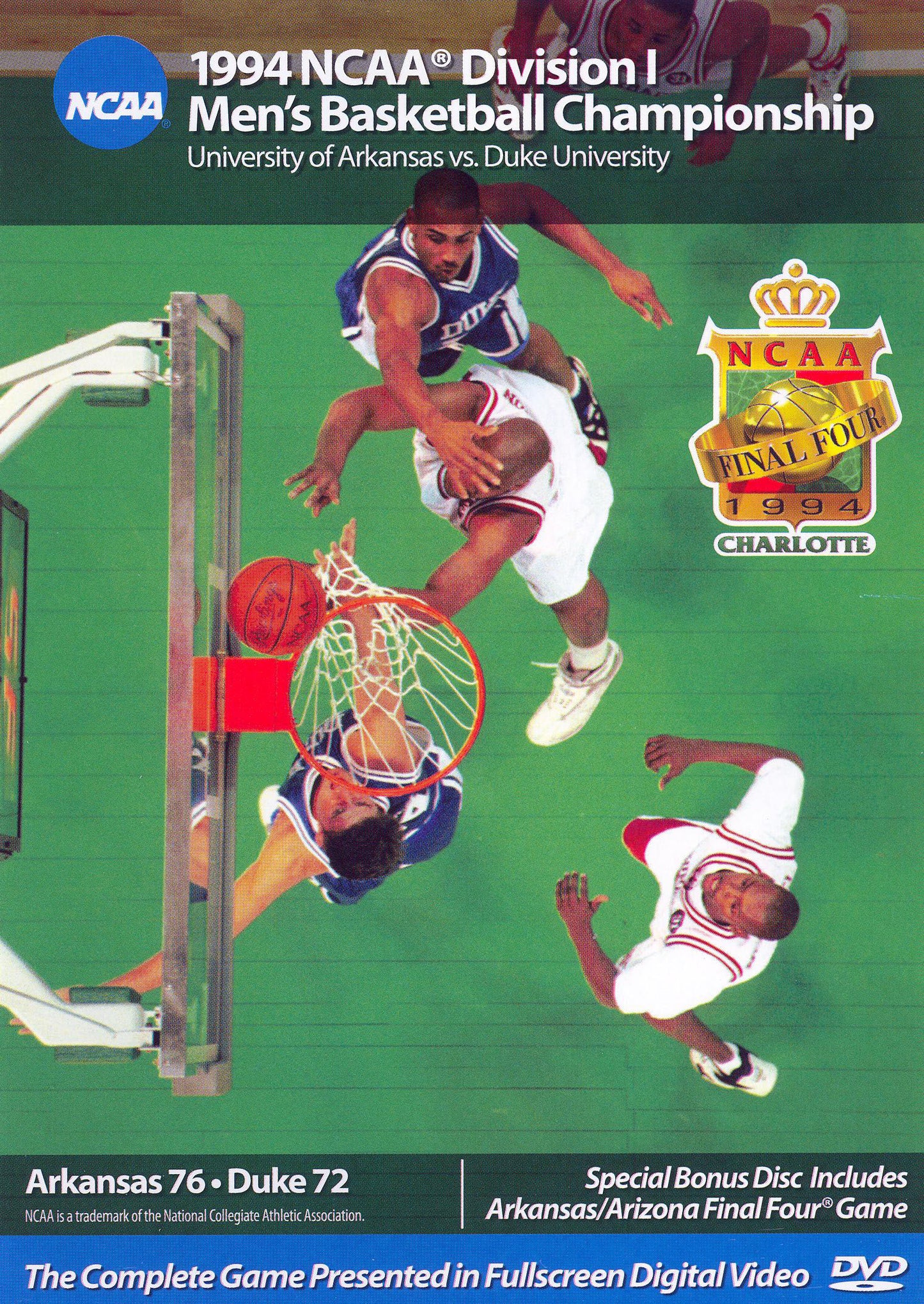1994 Arkansas/Duke cover art