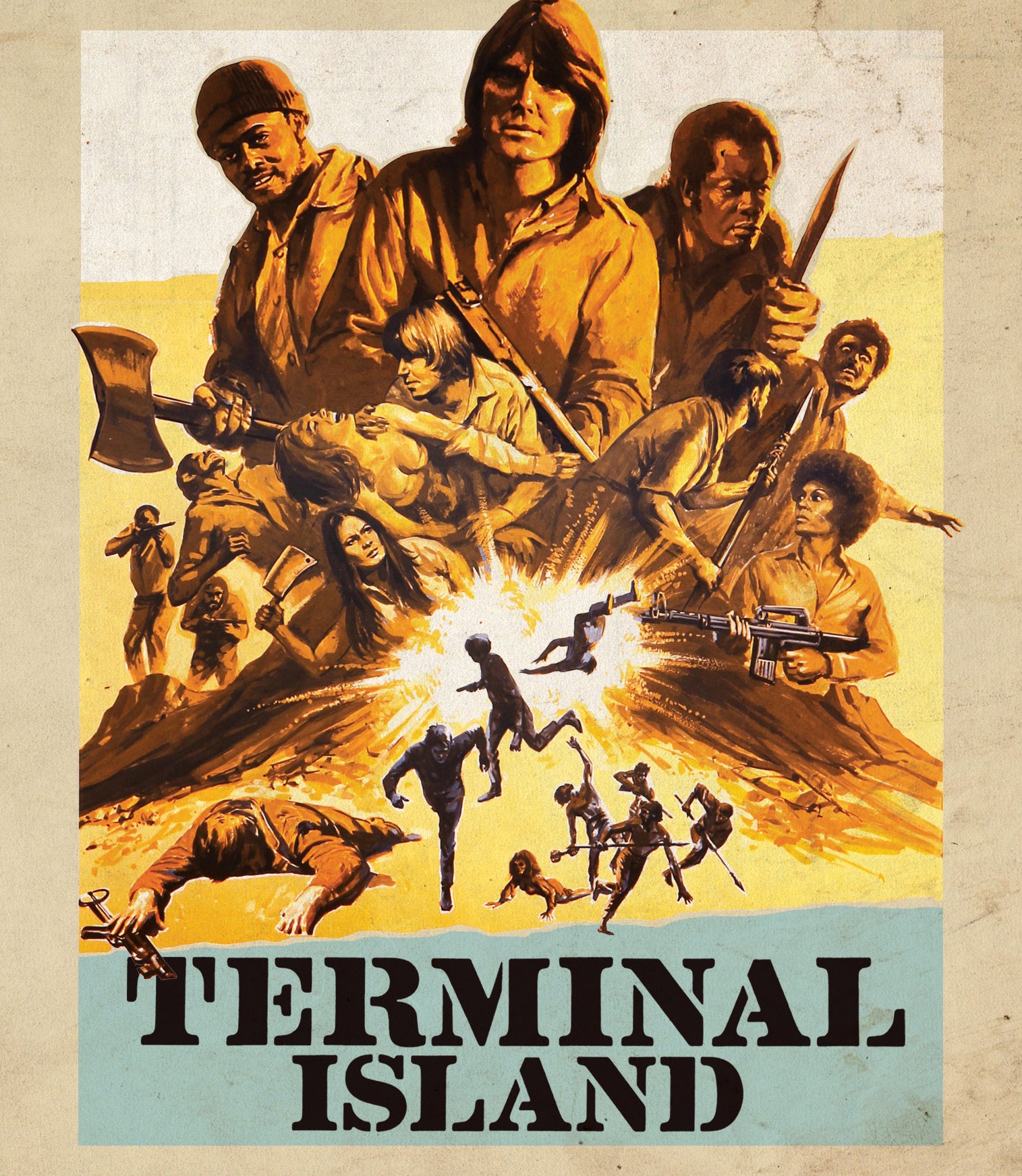 Terminal Island [4K Ultra HD Blu-ray/Blu-ray] cover art