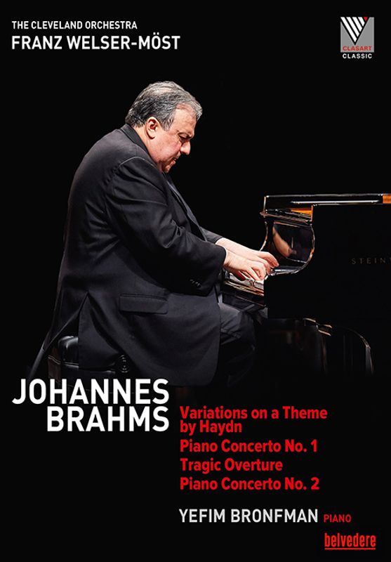 Johannes Brahms: Variations on a Theme by Haydn; Piano Concerto No. 1; Tragic Overture; Piano Concerto No. 2 [Video] cover art