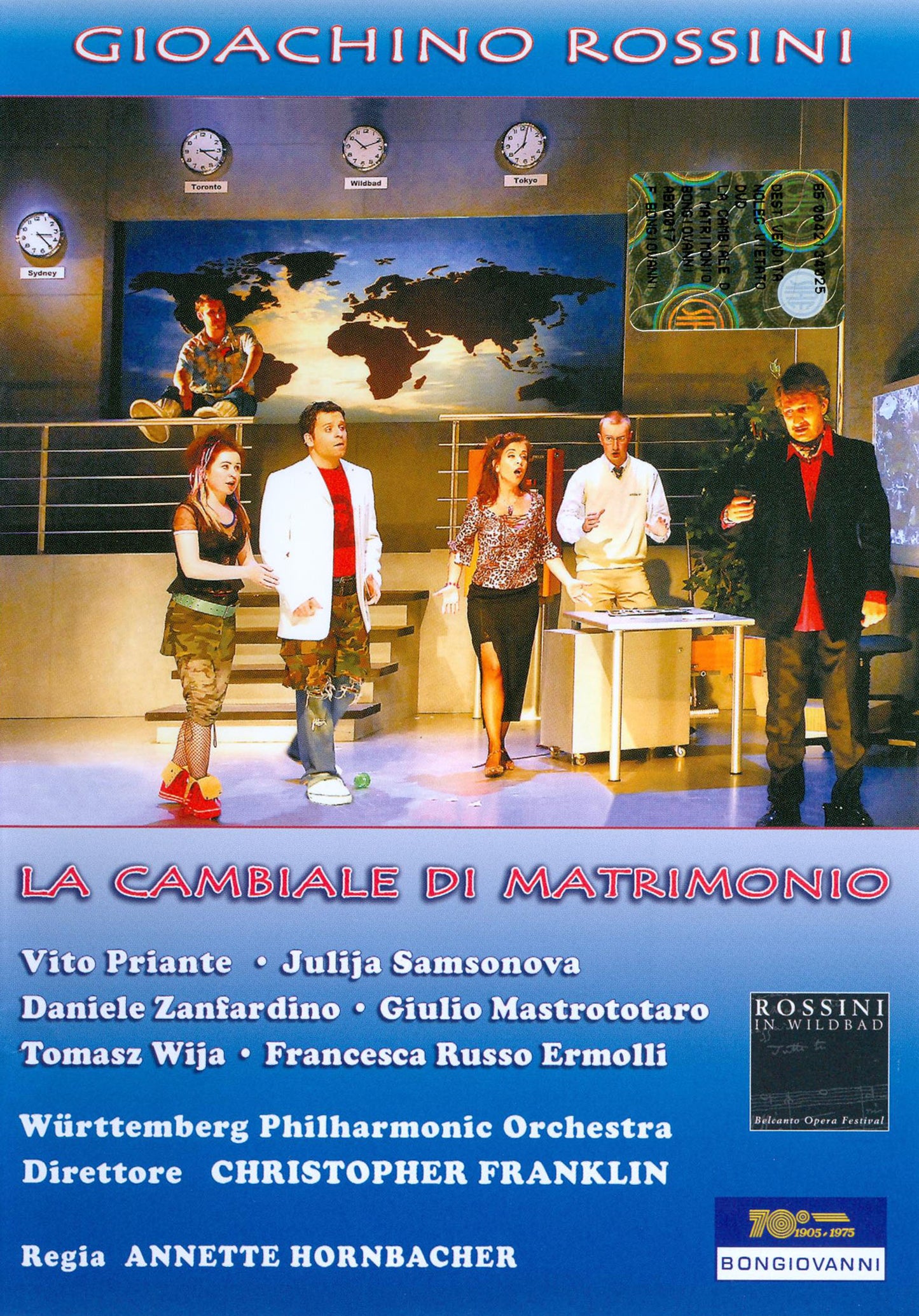 Gioacchino Rossini - La Cambiale Di Matrimonio cover art